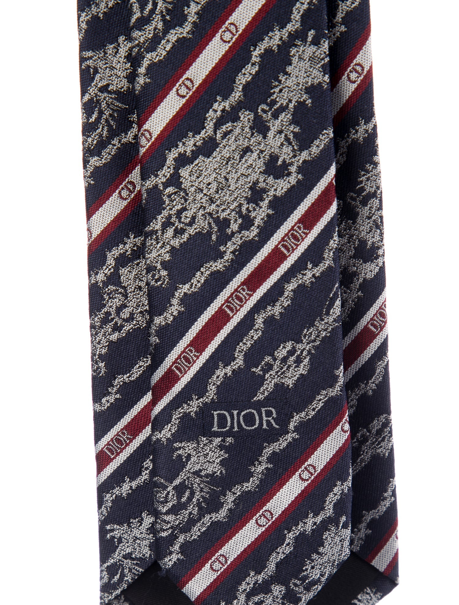 DIOR MEN Men's silk tie