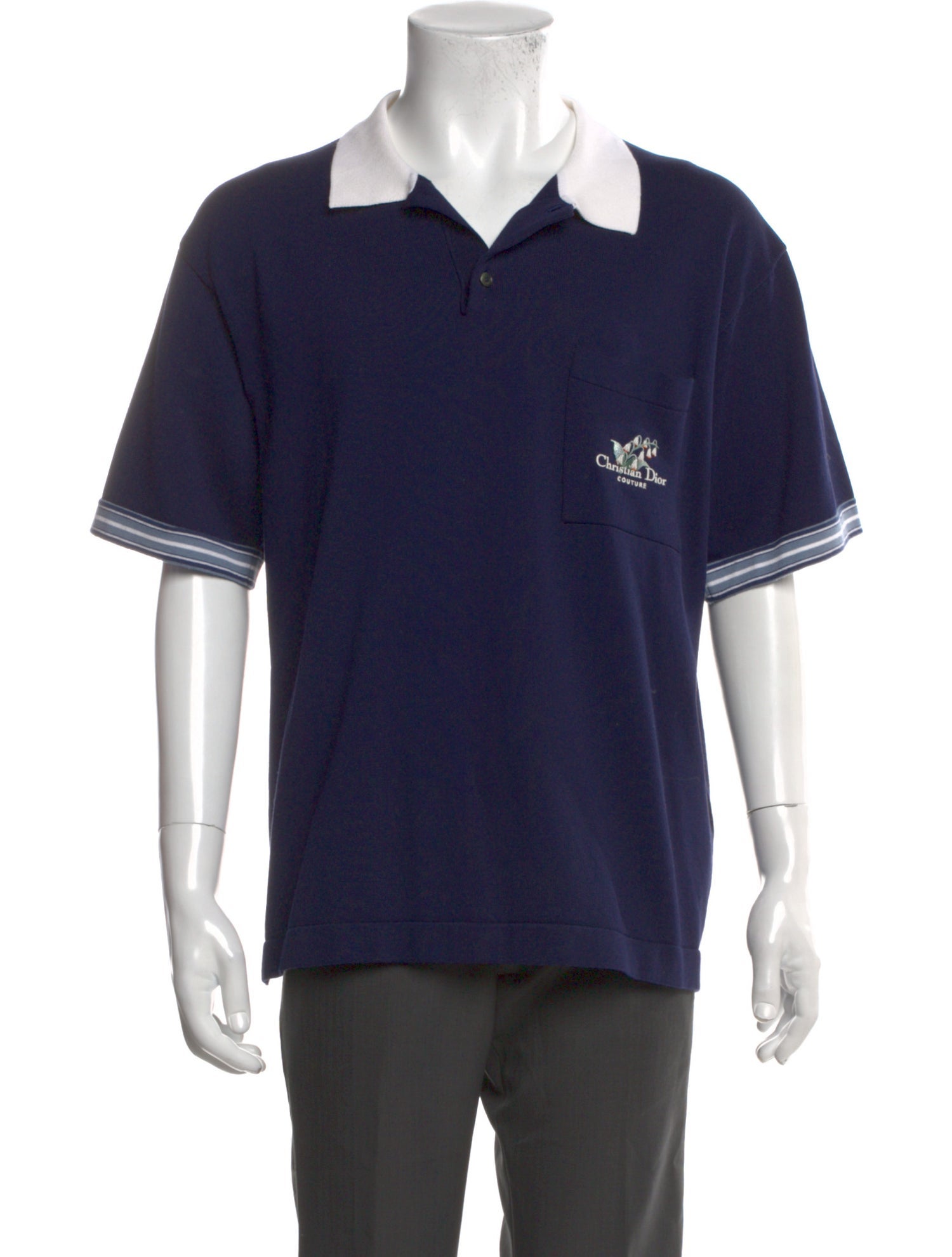08ss Kris期 DIOR HOMME S/S POLO SHIRTS 08ss Kris期 DIOR HOMME S/S POLO SHIRTS VINTAGE CHRISTIAN DIOR
