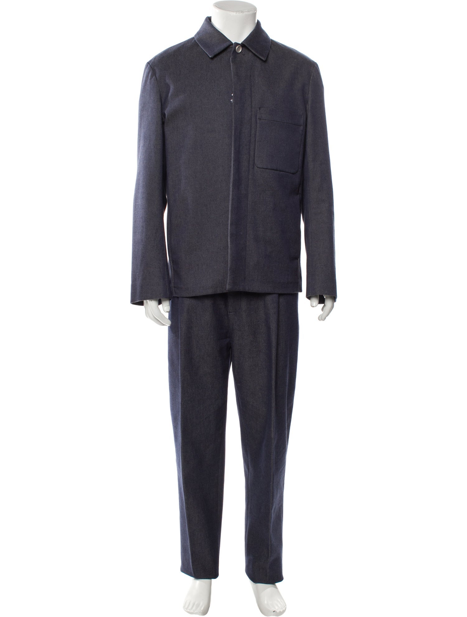 DIOR MEN 2024 Icons Cashmere Denim Two-Piece Suit w/ Tags