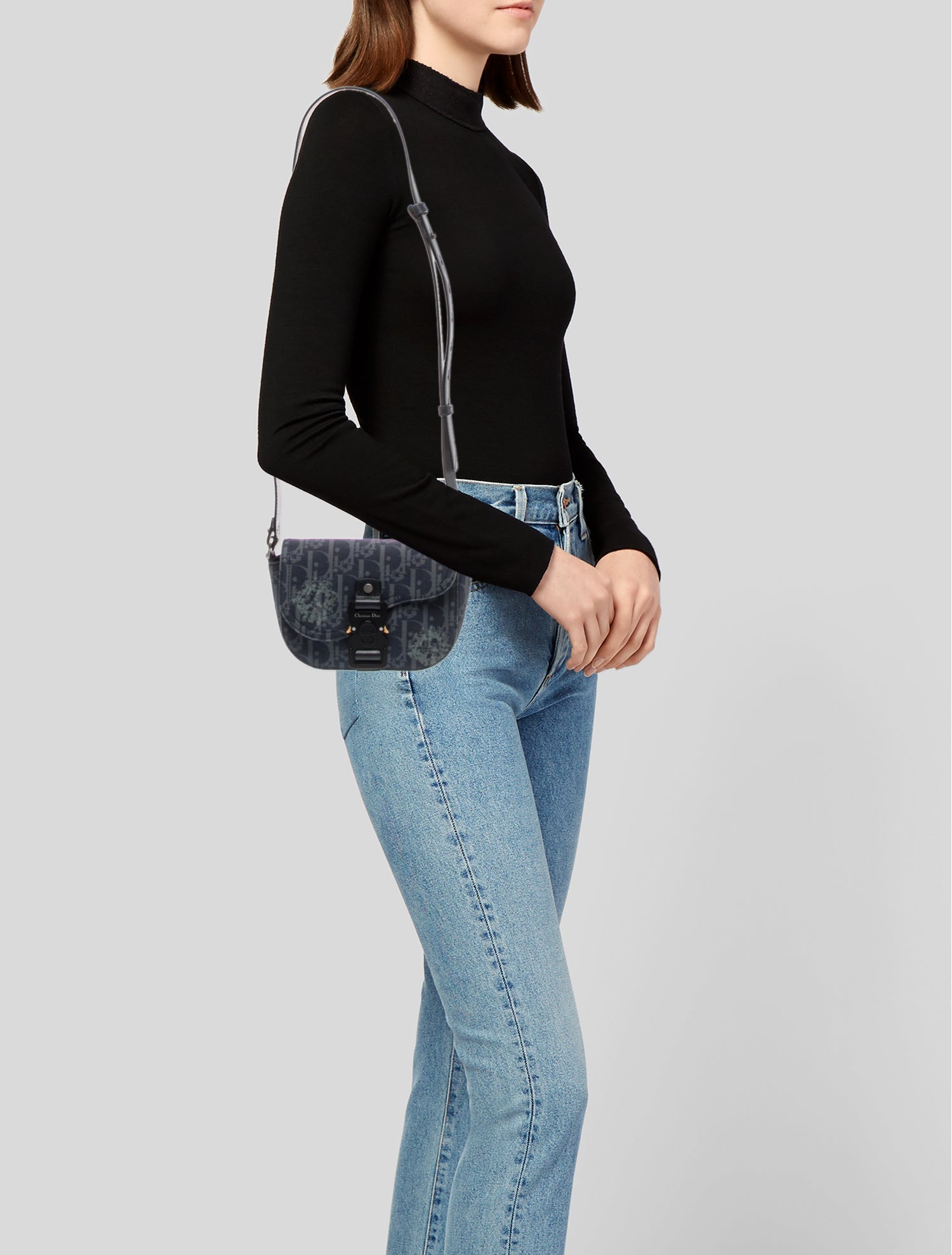 DIOR x Denim Tears Diorissimo Dior Tears Saddle 2023 - Blue