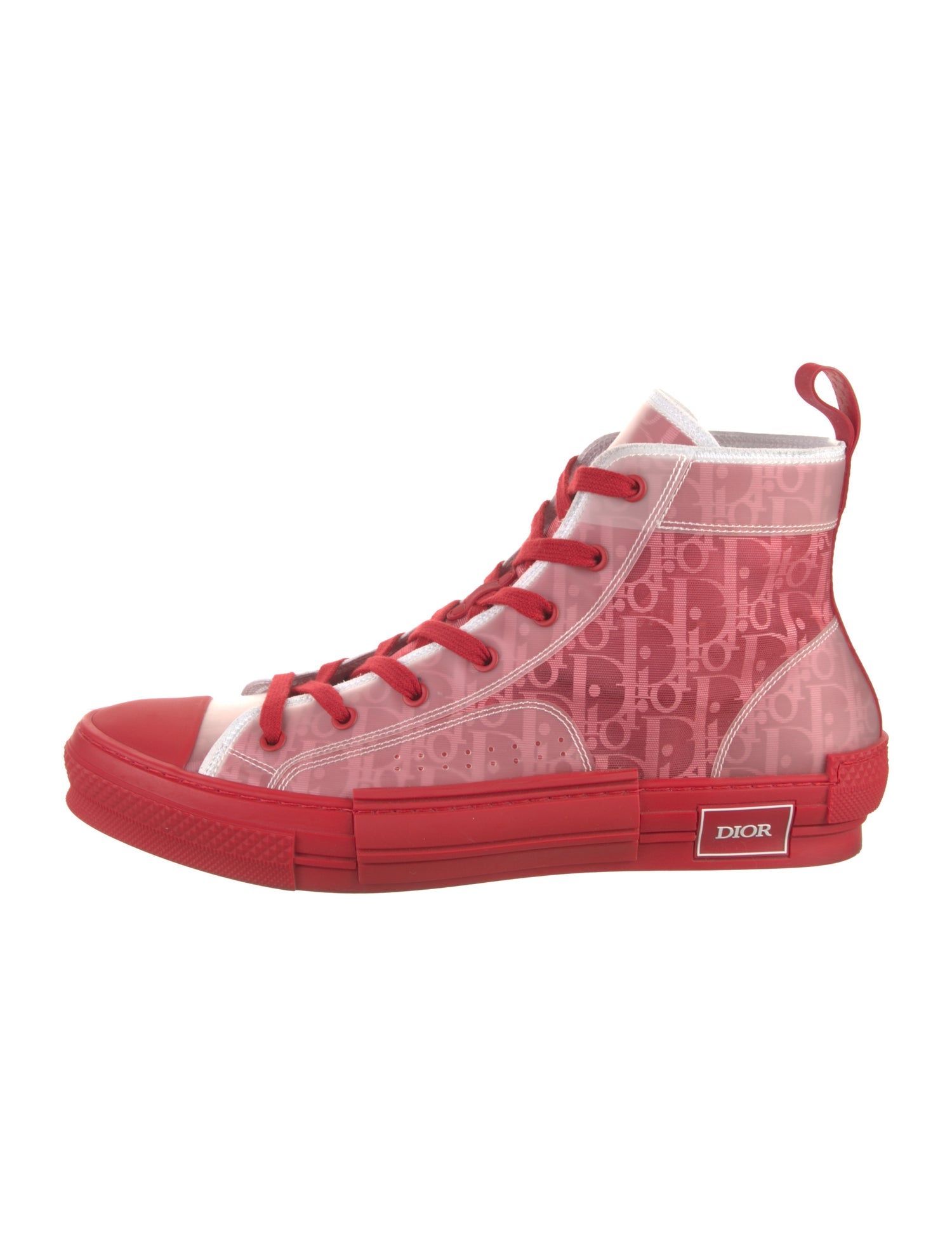 DIOR MEN Oblique Jacquard PVC Sneakers