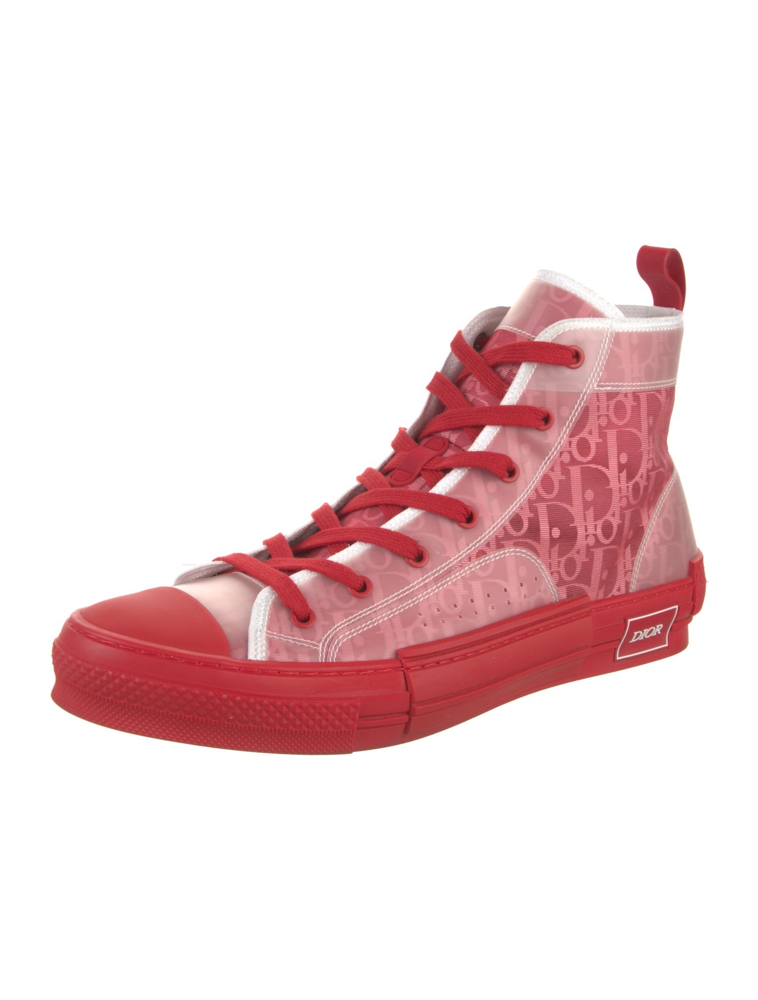 DIOR MEN Oblique Jacquard PVC Sneakers