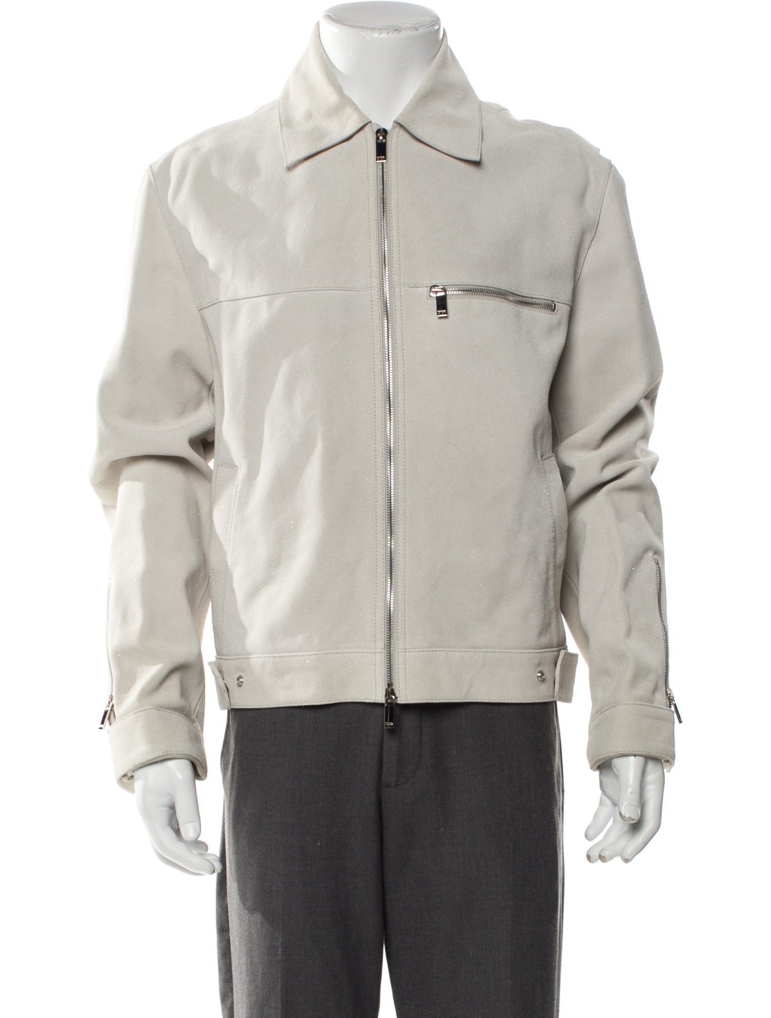 DIOR MEN 2020 Signature Logo Moto Jacket