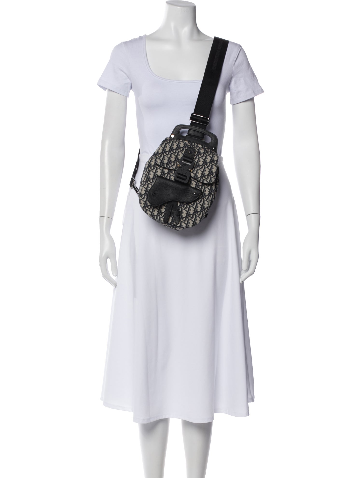 DIOR MEN Oblique Jacquard Mini Oblique Gallop Sling Bag Mini