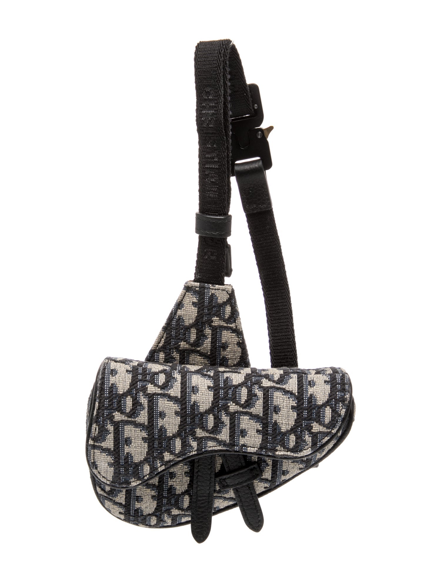 DIOR MEN Oblique Jacquard Saddle Micro