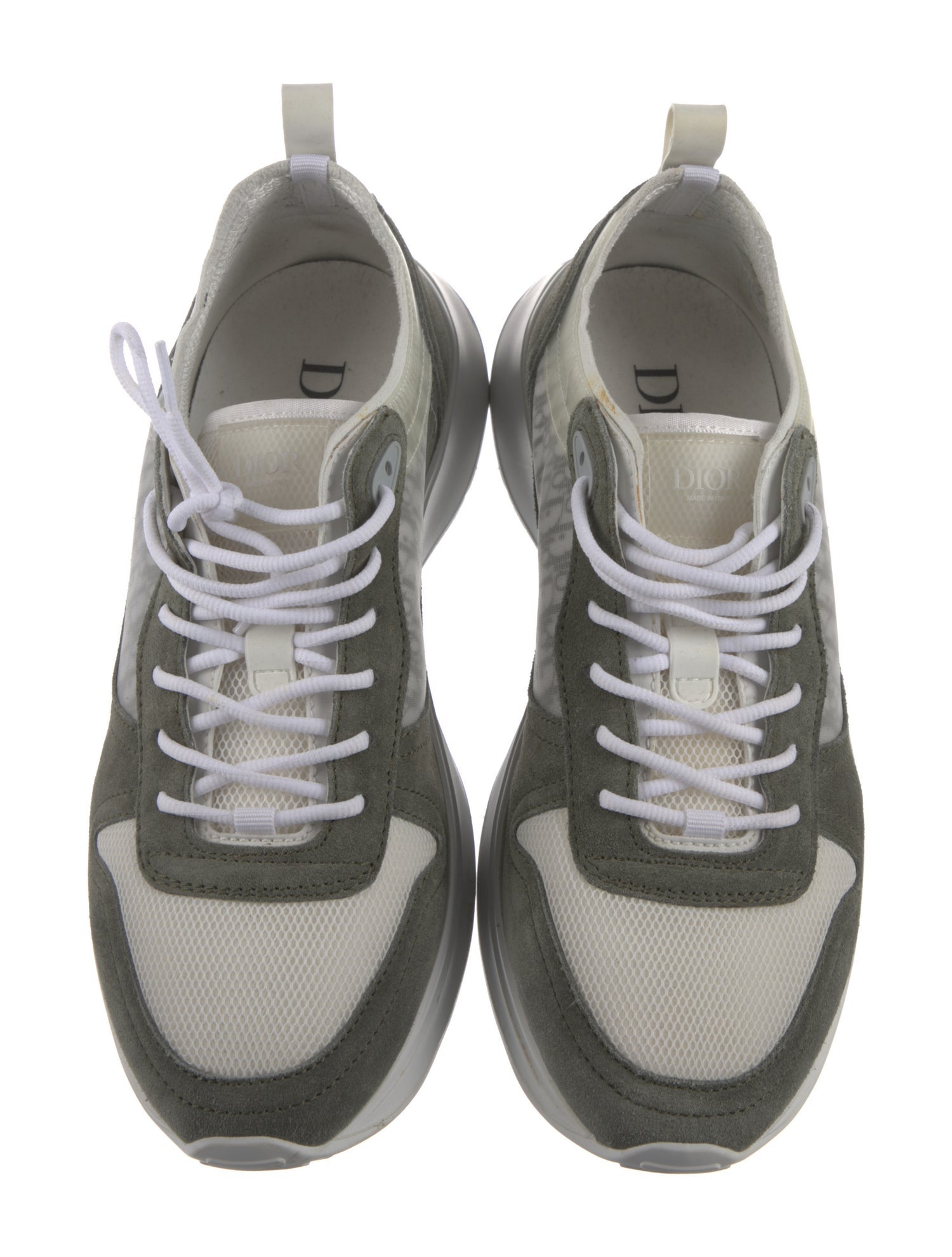 DIOR MEN B25 Sneakers - Grey Sneakers, Shoes - DIORM55270 | The