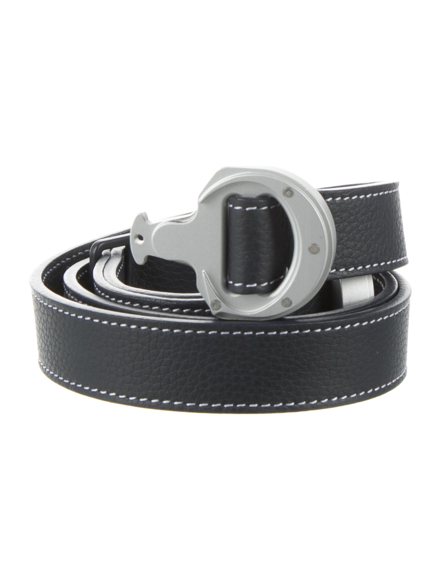 小物 DIOR HOMME belt Leather Black red silver Dior HOMME by Hedi Slimane Leather Belt 1. 2006AW 