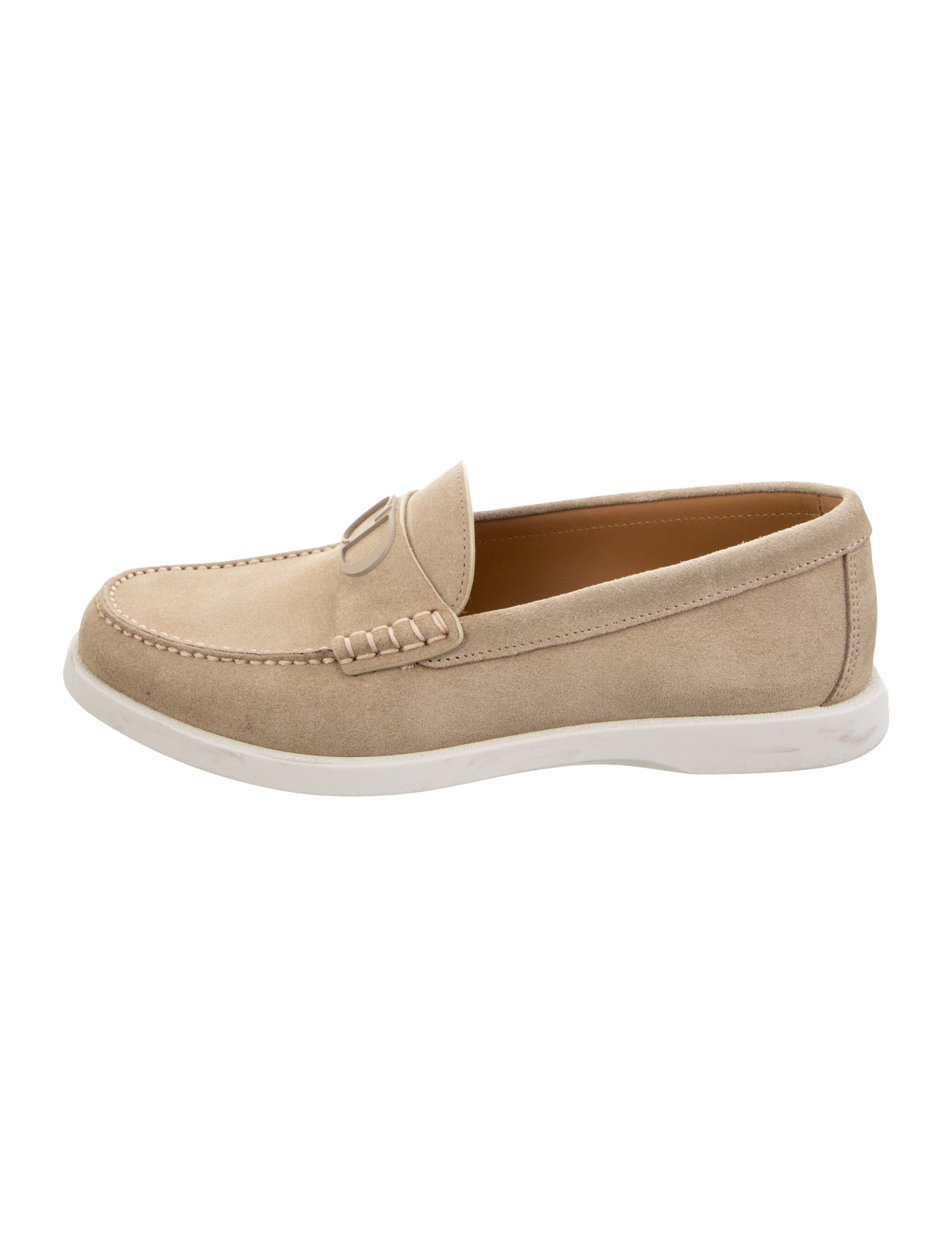 DIOR MEN Suede Dress Loafers