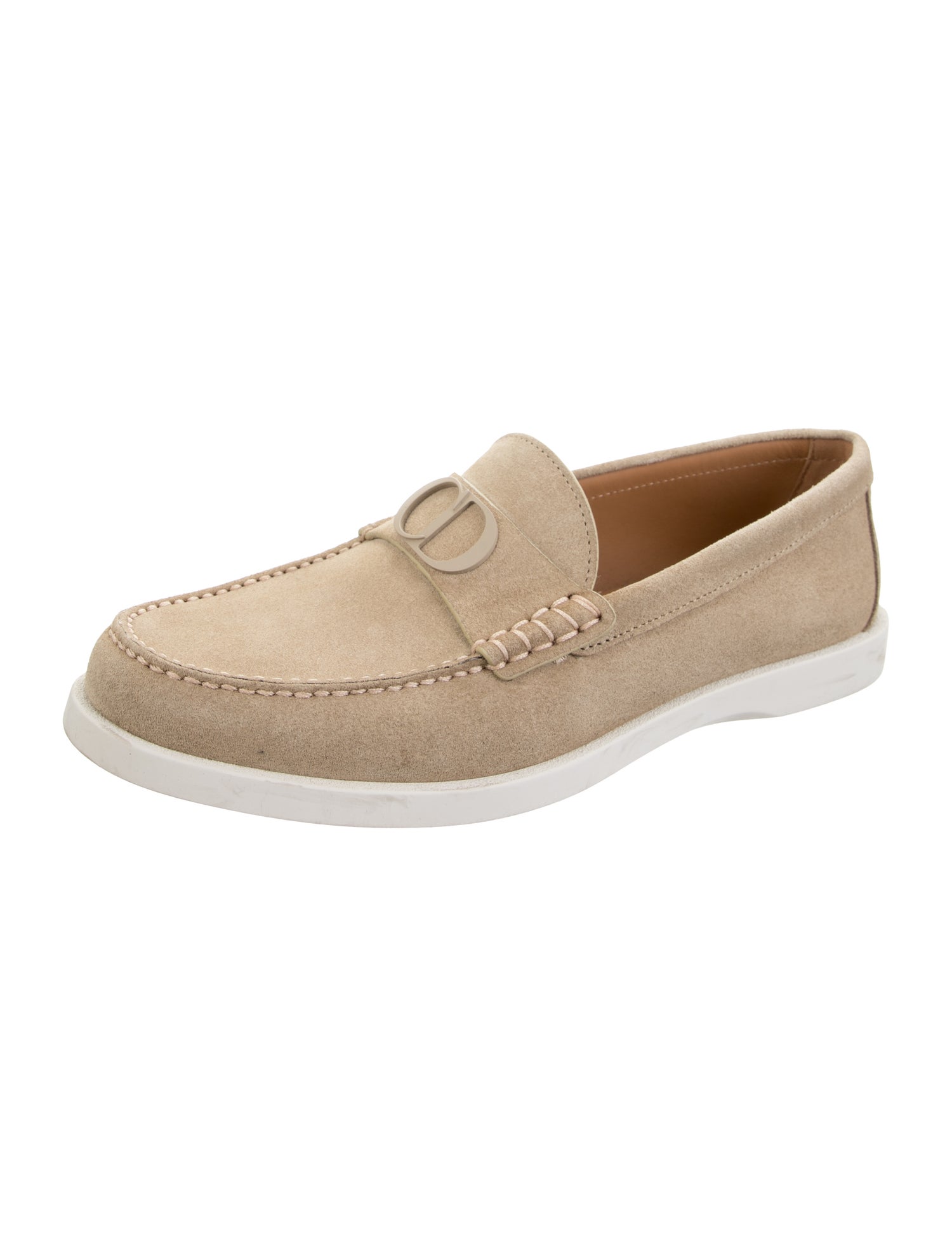 DIOR MEN Suede Dress Loafers