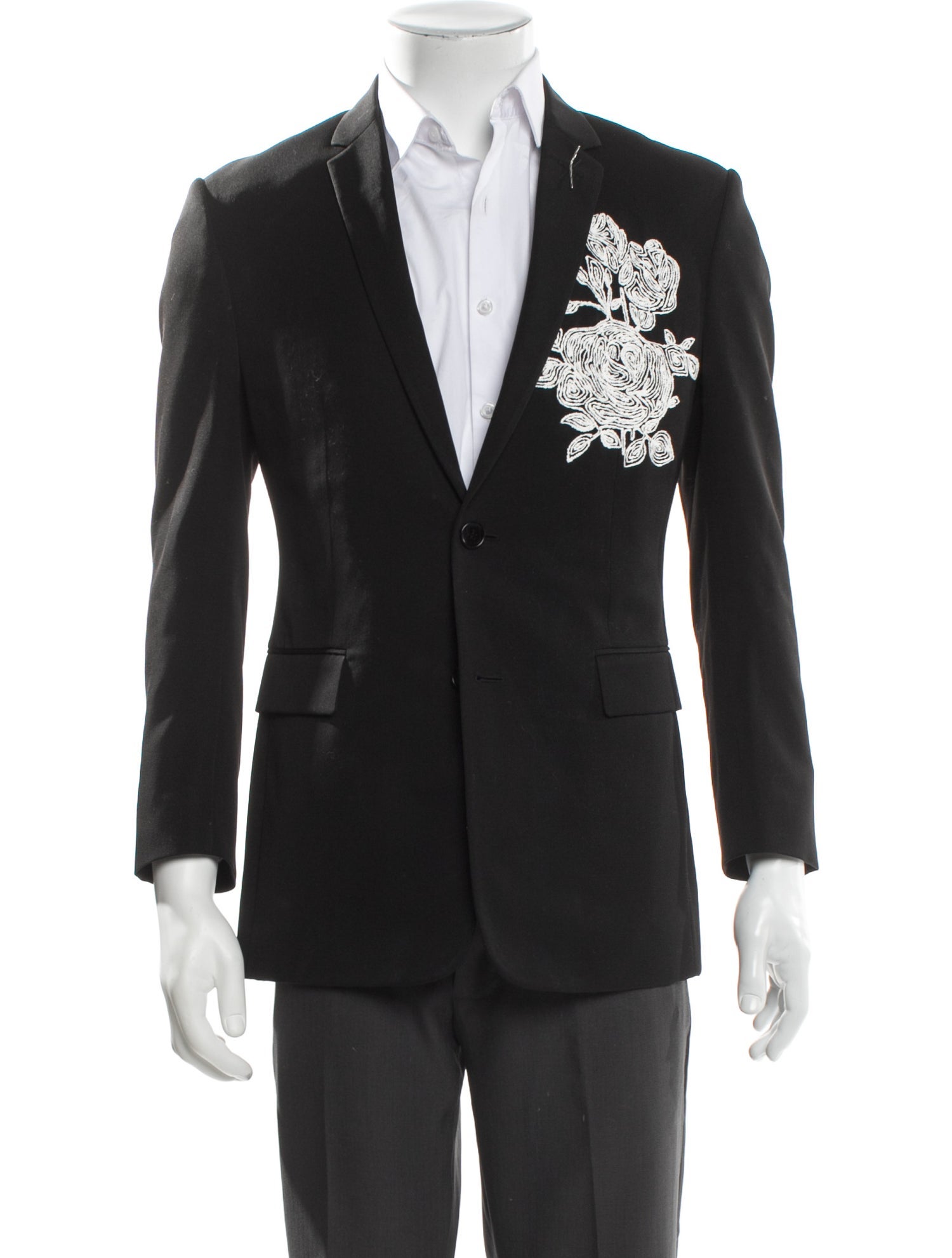 Dior Homme 2018 Virgin Wool Blazer - Grey Suiting, Clothing