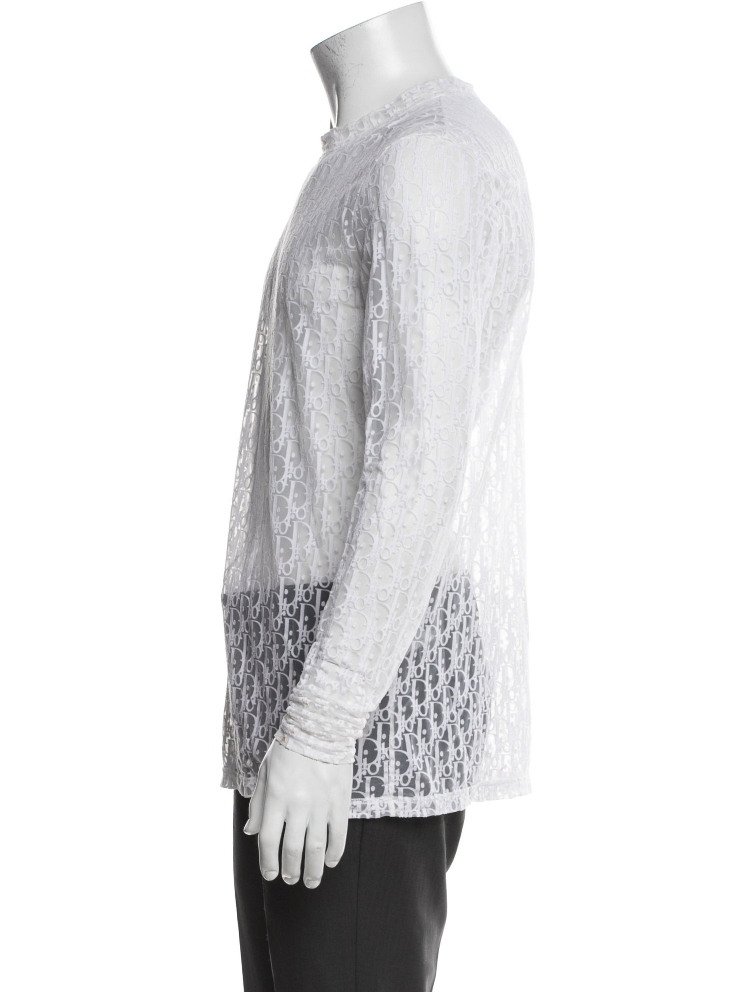 DIOR MEN 2021 Oblique Jacquard Henley