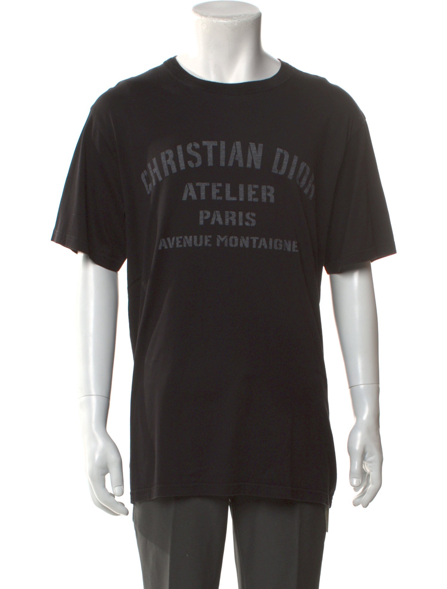 DIOR MEN 2024 x Stone Island T-Shirt - Black T-Shirts, Clothing
