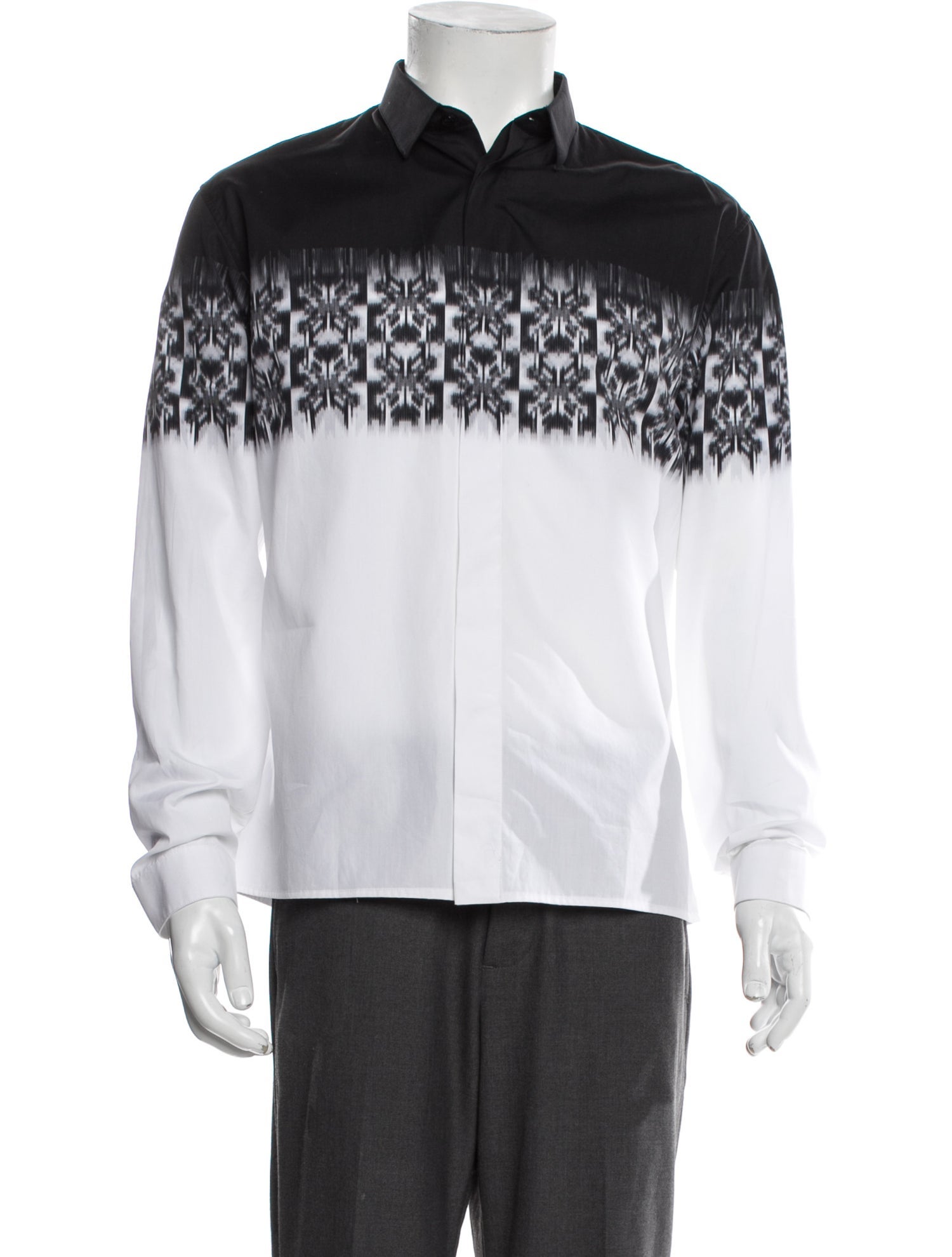 dior homme dress shirt 2014 Graphic Print Dress Shirt