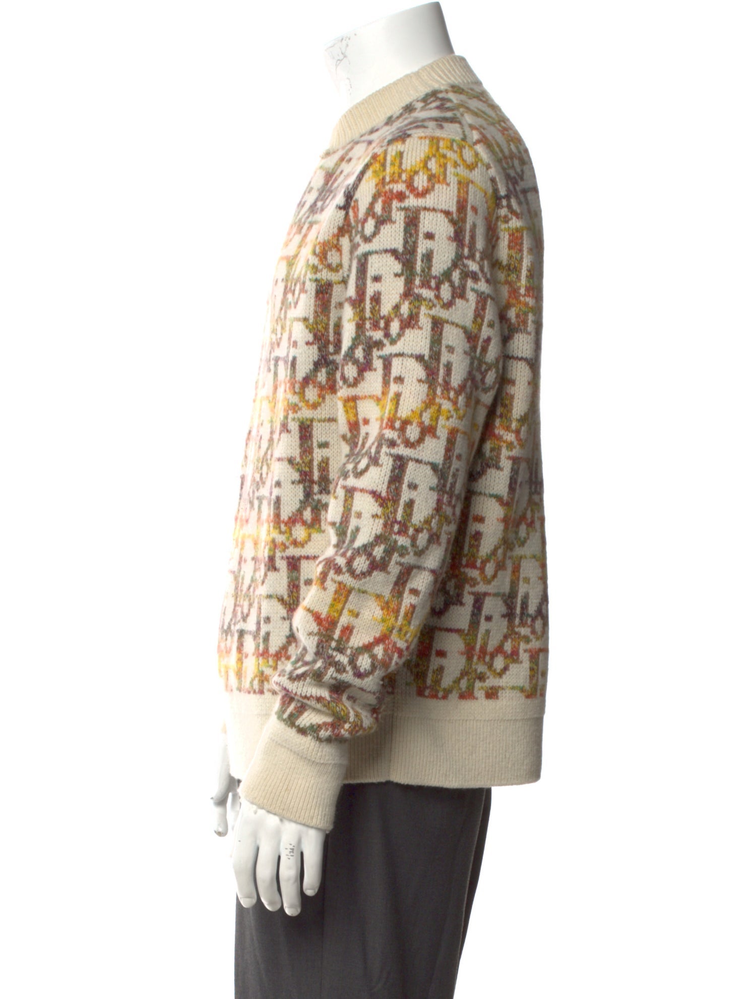 DIOR MEN 2021 Oblique Jacquard Pullover
