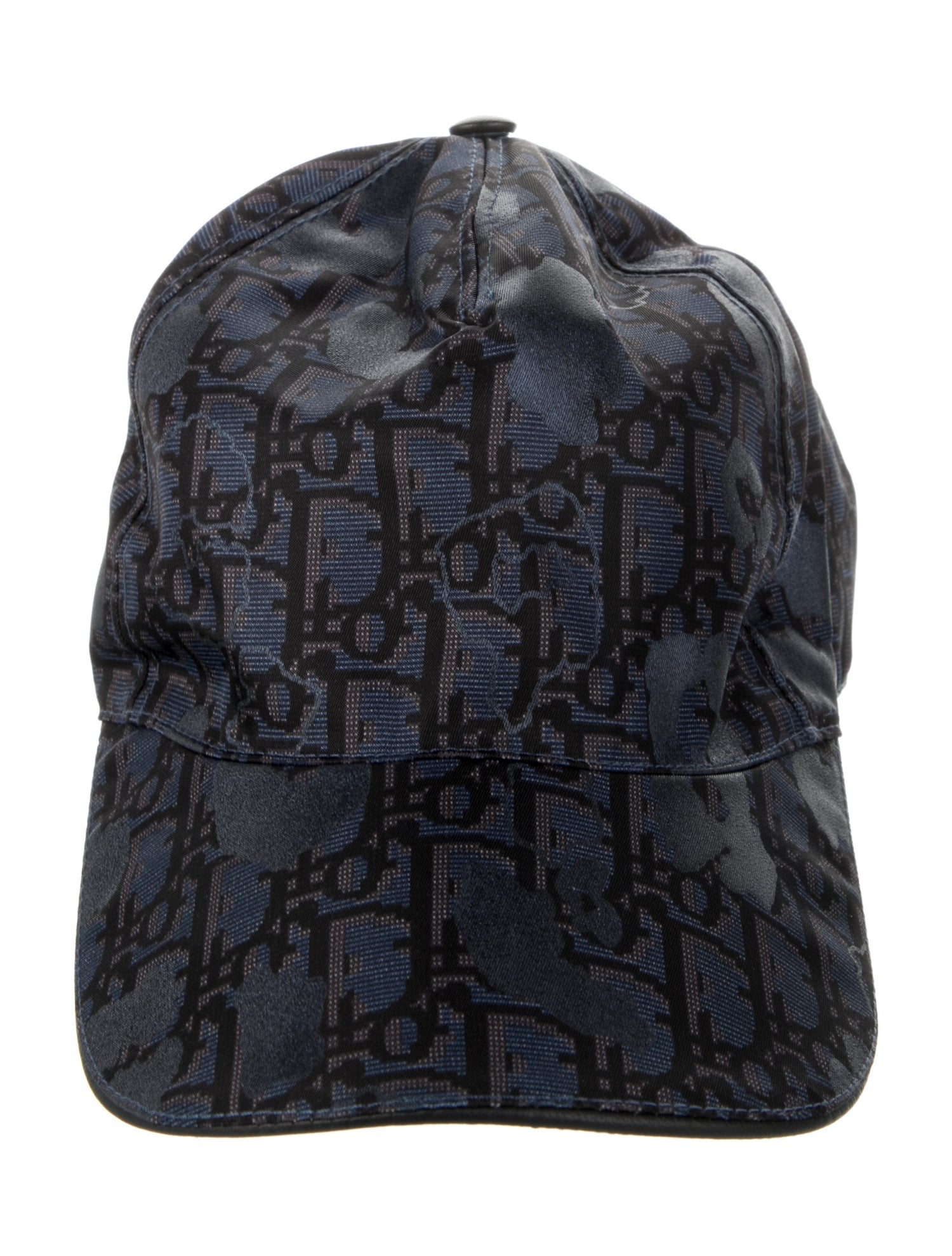 DIOR MEN Blue Diorisssimo Nylon Baseball Cap