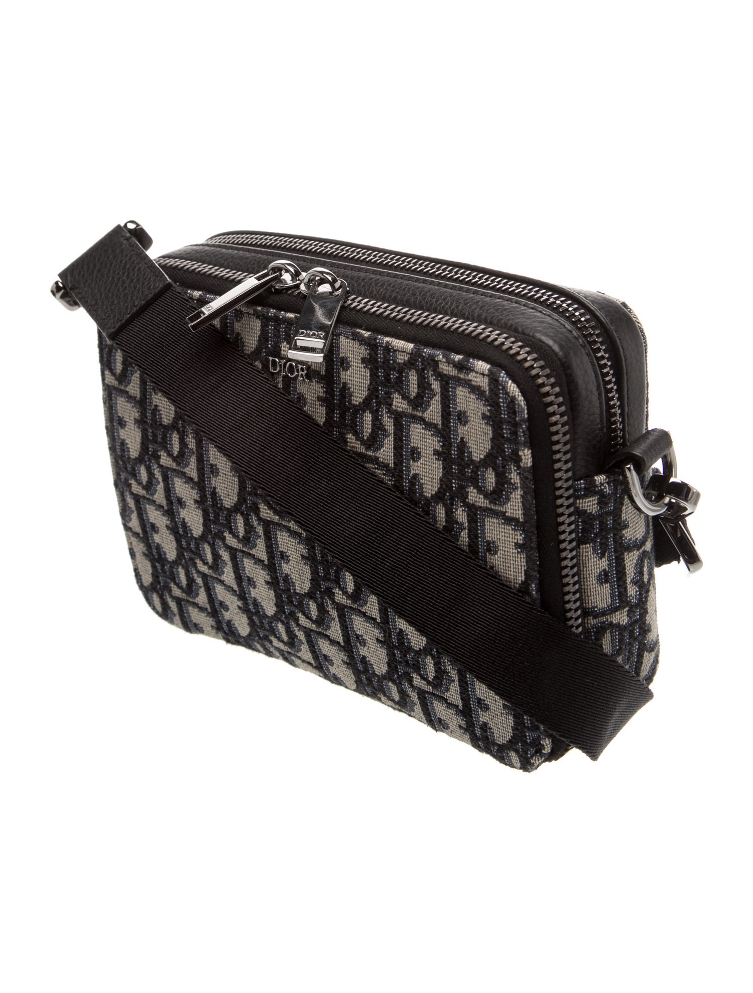 DIOR MEN Oblique Jacquard Shoulder Bag