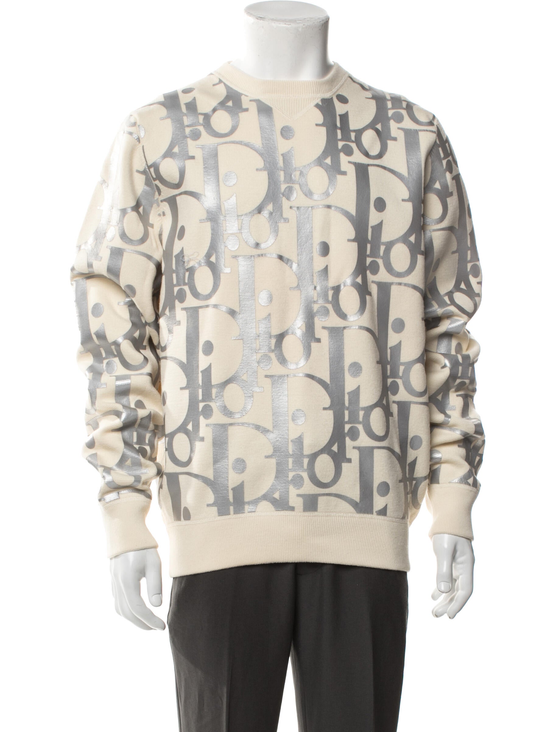 DIOR MEN 2021 Oblique Jacquard Pullover