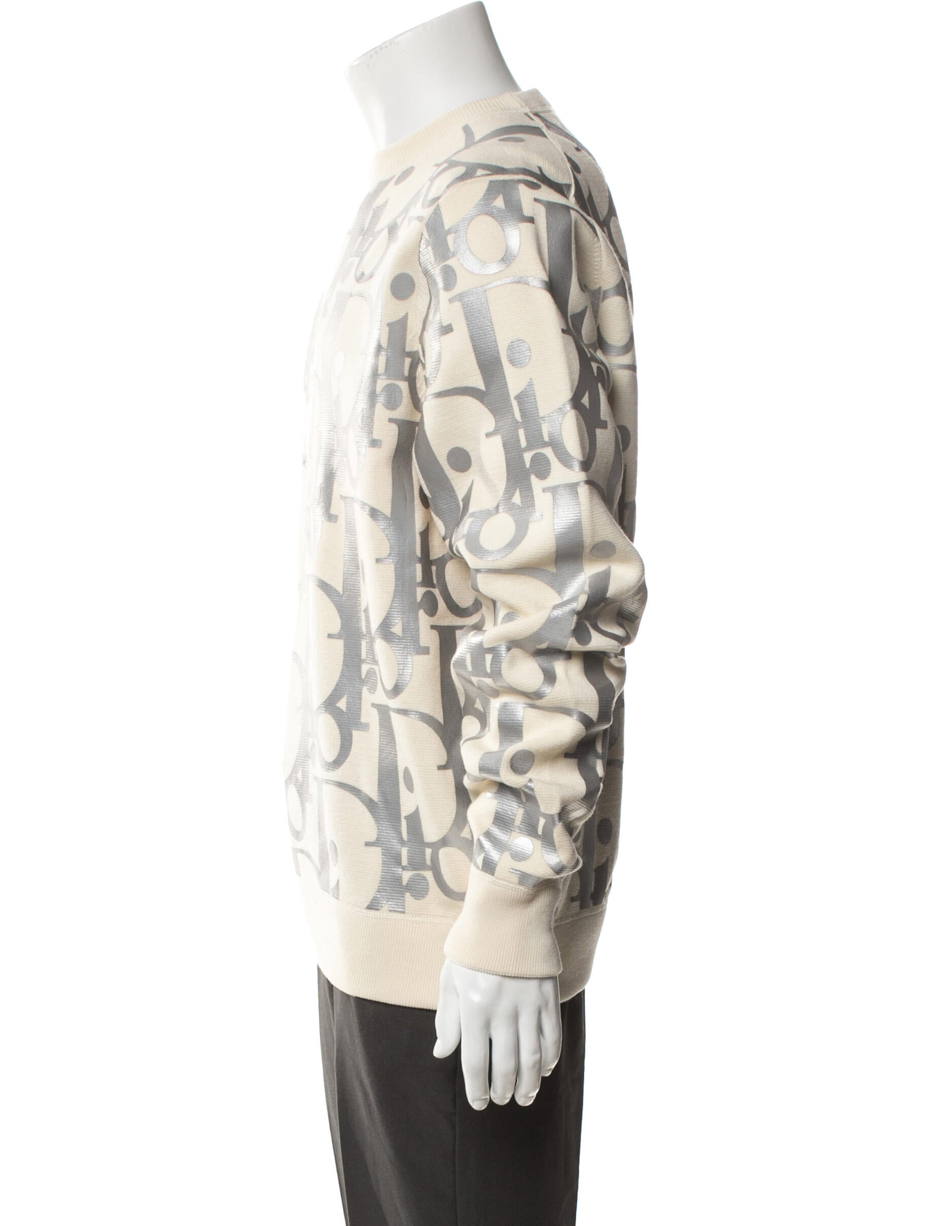 DIOR MEN 2021 Oblique Jacquard Pullover