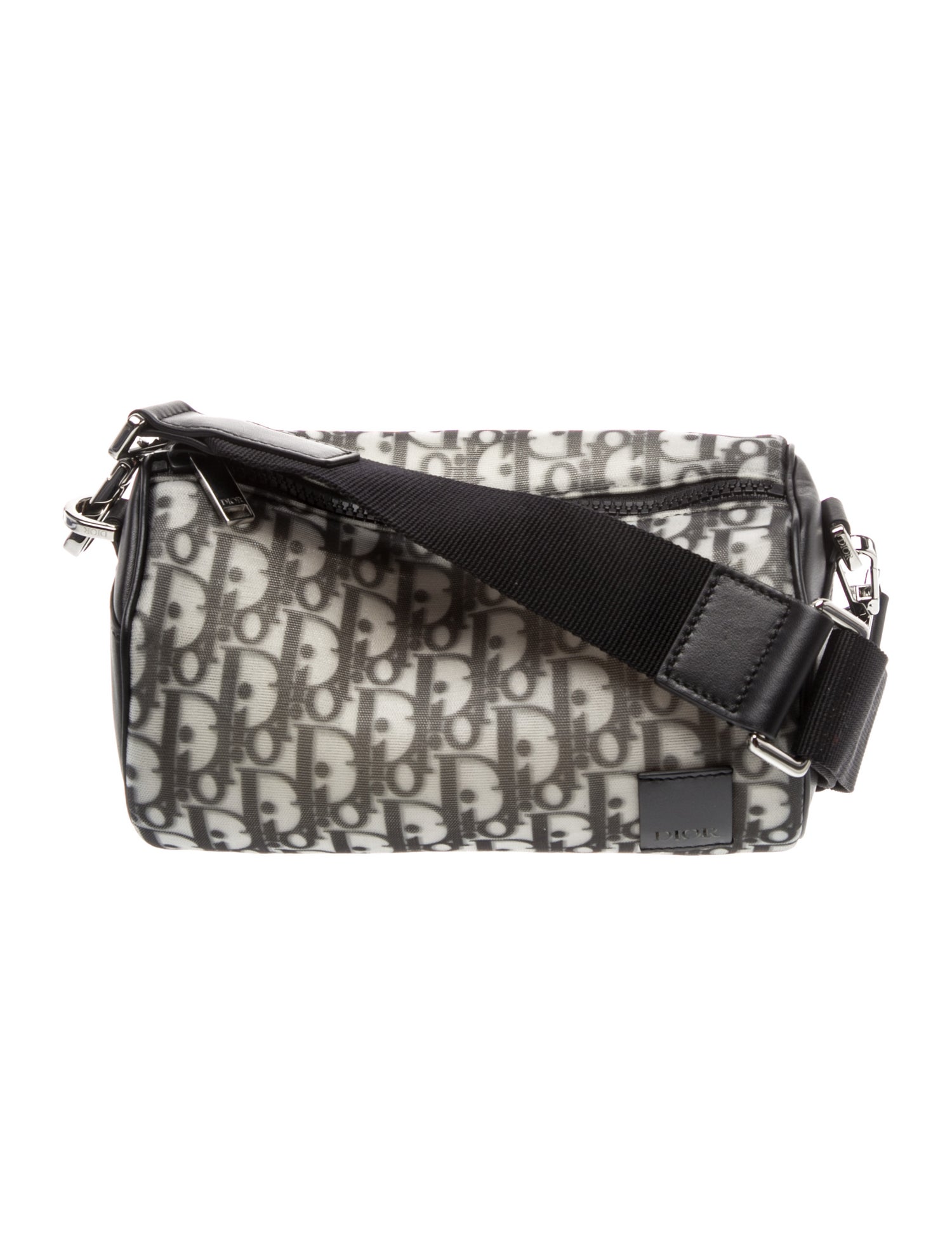 DIOR MEN Oblique Jacquard Crossbody Bag