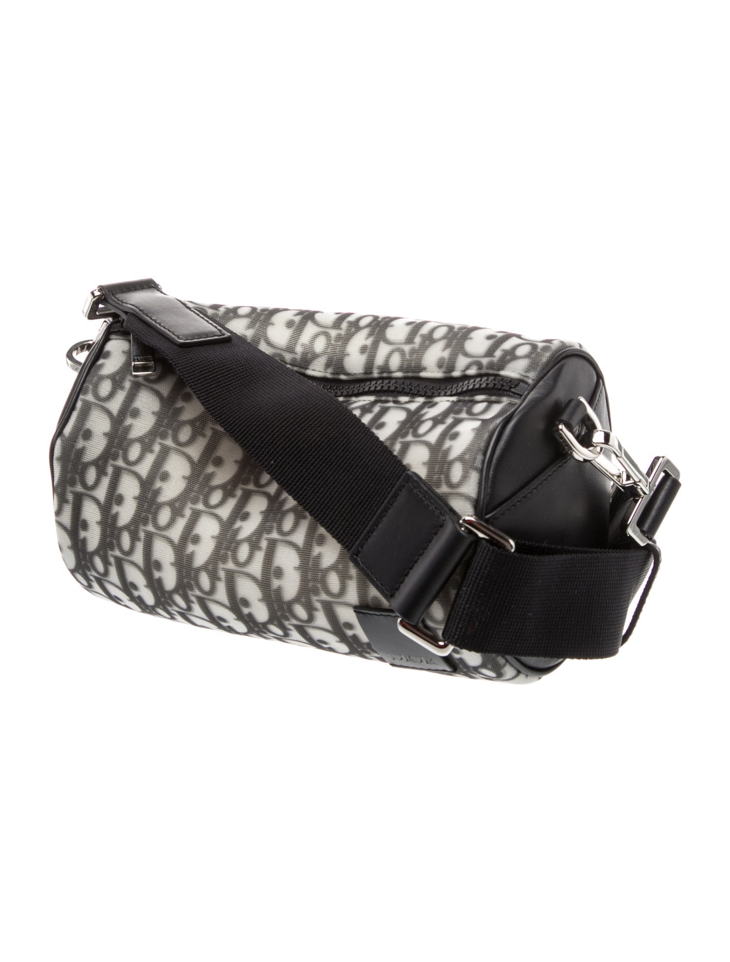 DIOR MEN Oblique Jacquard Crossbody Bag