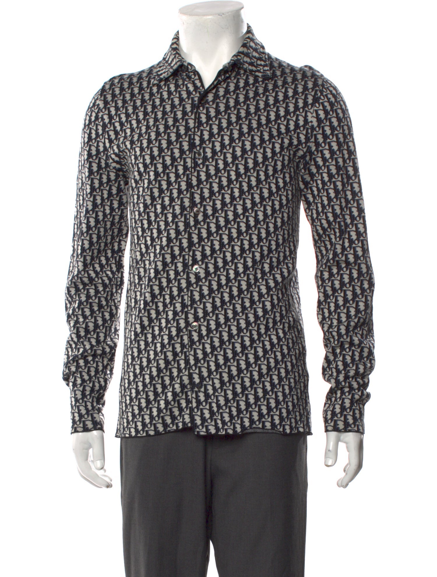 DIOR MEN 2020 Oblique Jacquard Pullover