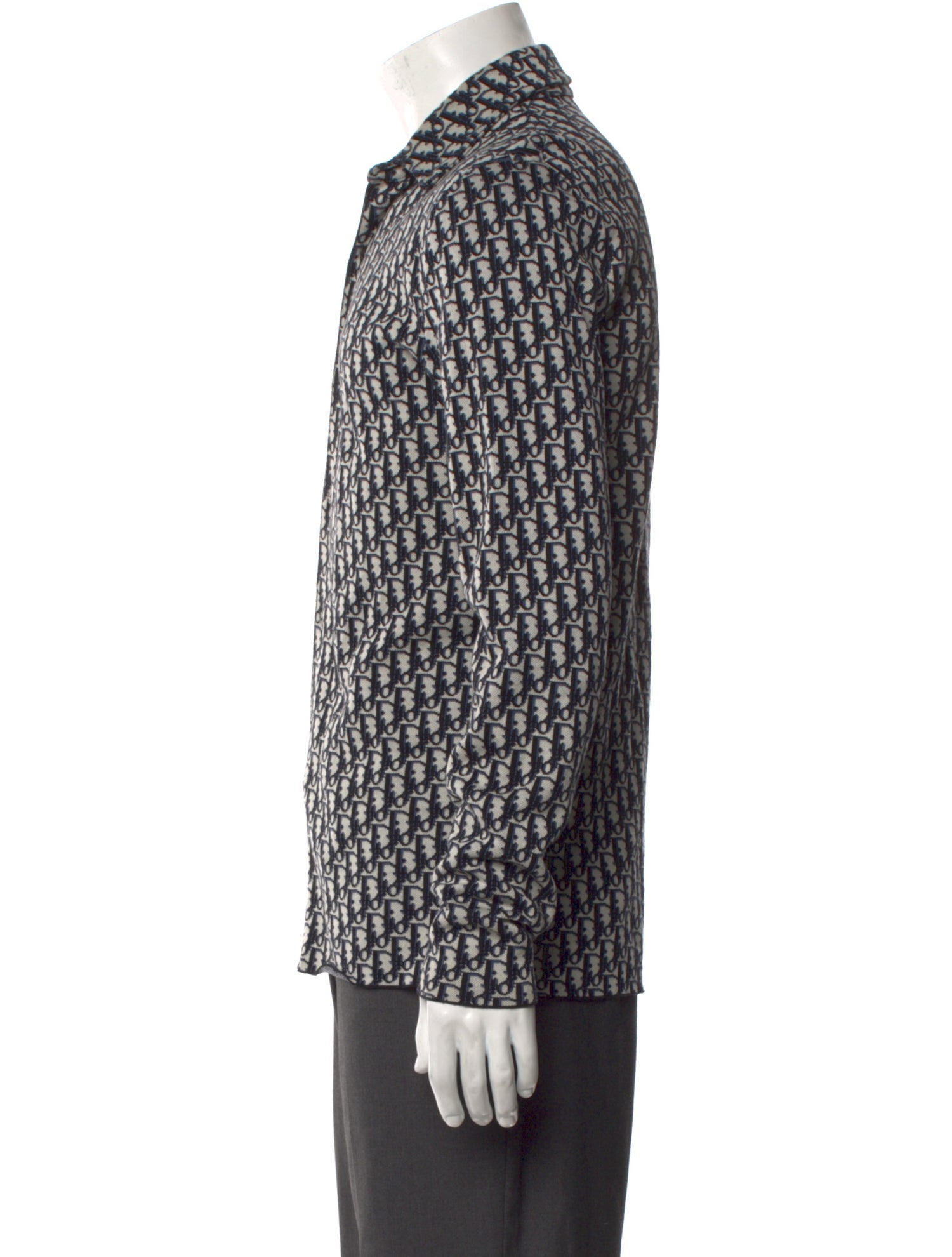 DIOR MEN 2020 Oblique Jacquard Pullover
