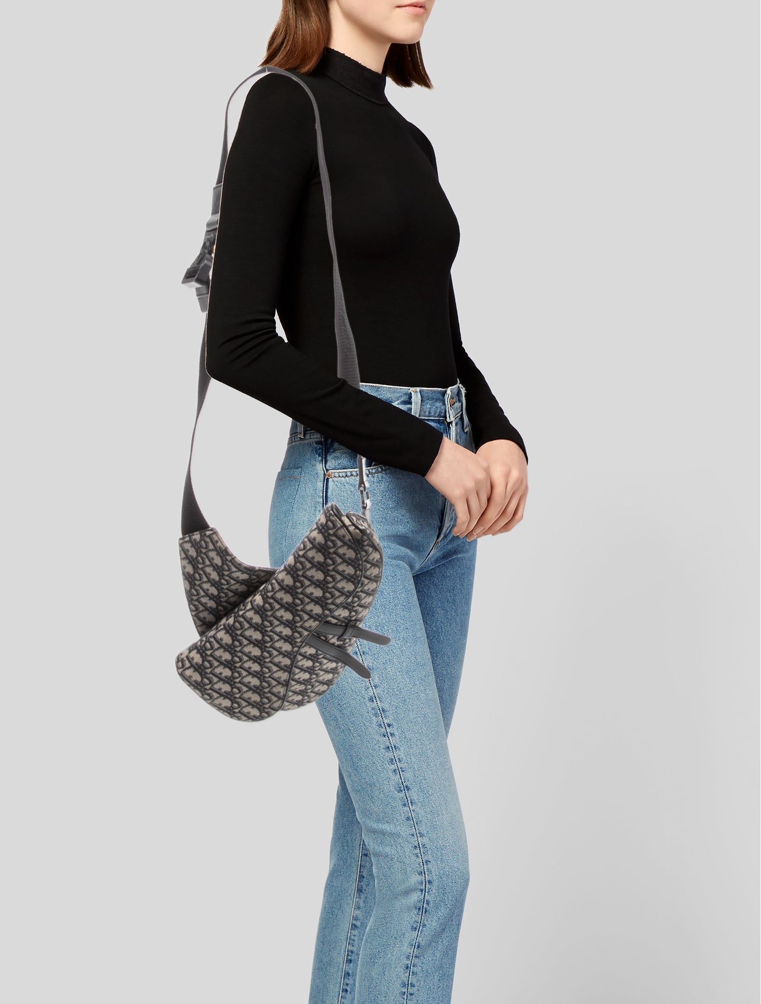 DIOR MEN Oblique Jacquard Christian Dior Saddle