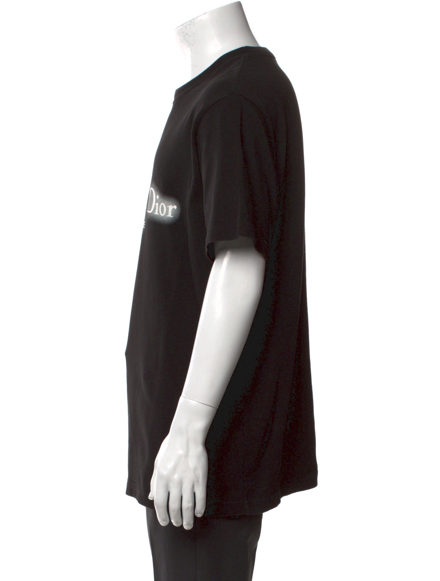 Saint Laurent 'To the Moon and Back' Ringer T-Shirt - Black T