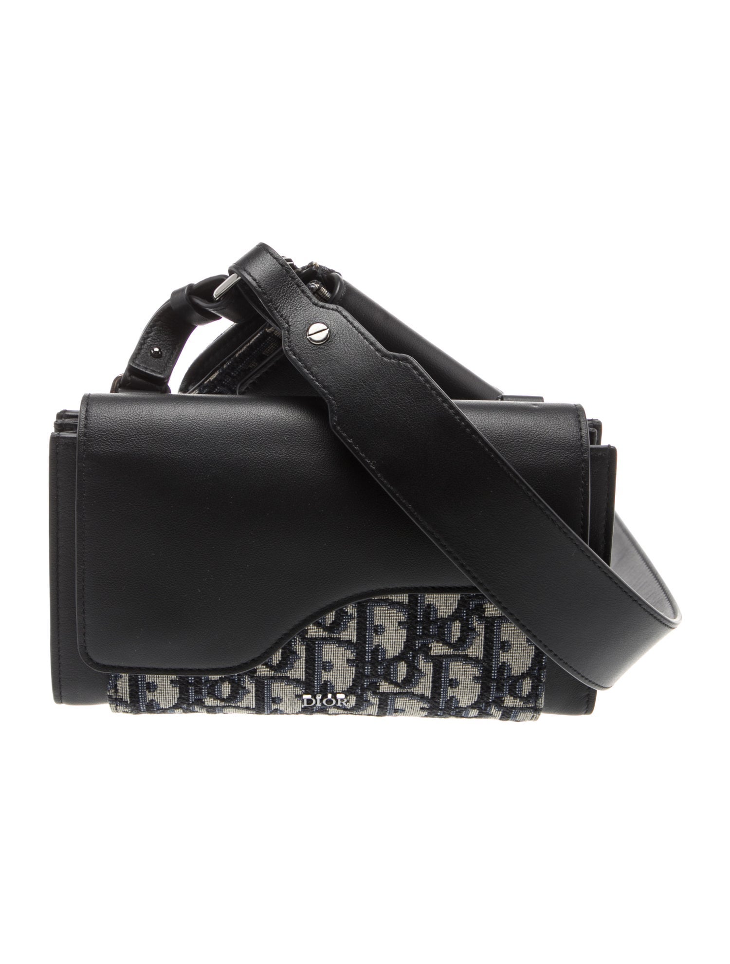 DIOR MEN Oblique Jacquard Oblique Jacquard Elite Pouch