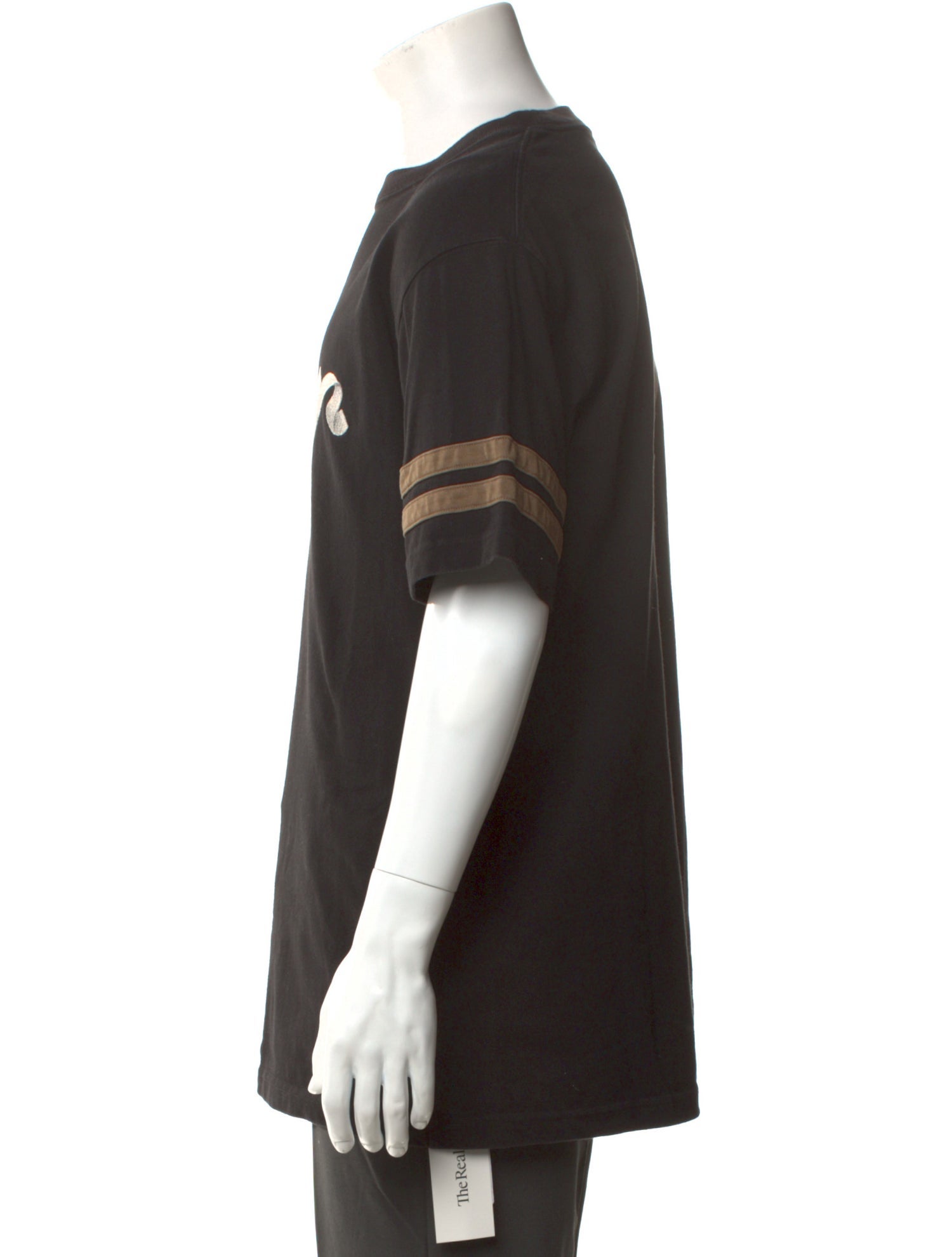 DIOR MEN Graphic Print Crew Neck T-Shirt