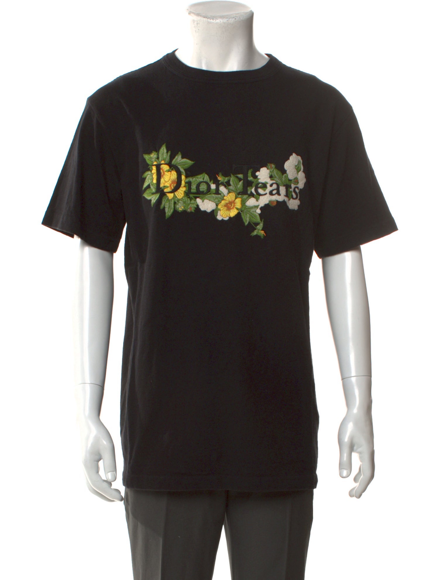 DIOR x Denim Tears 2023 Signature Logo T-Shirt