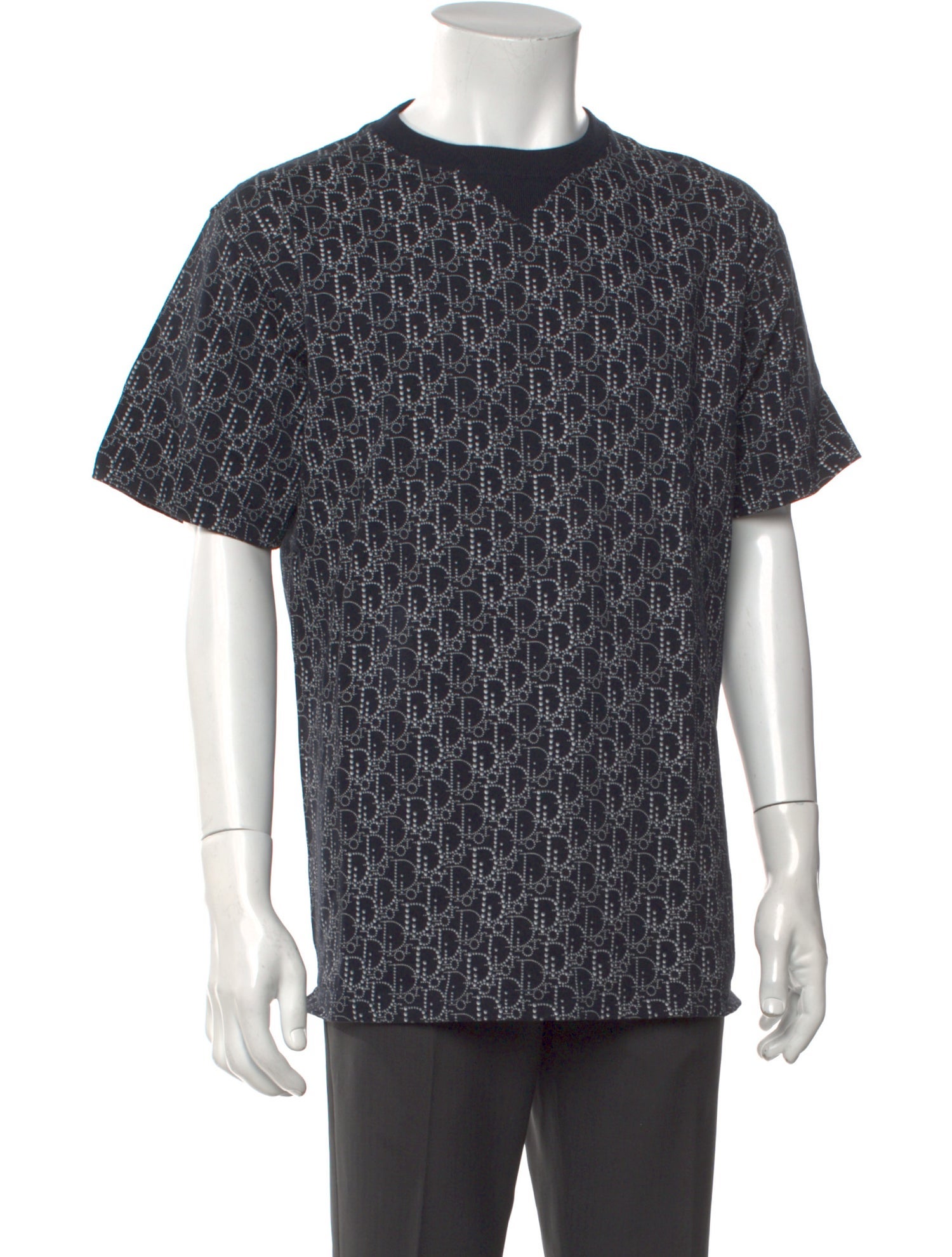 DIOR MEN 2020 Oblique Jacquard T-Shirt