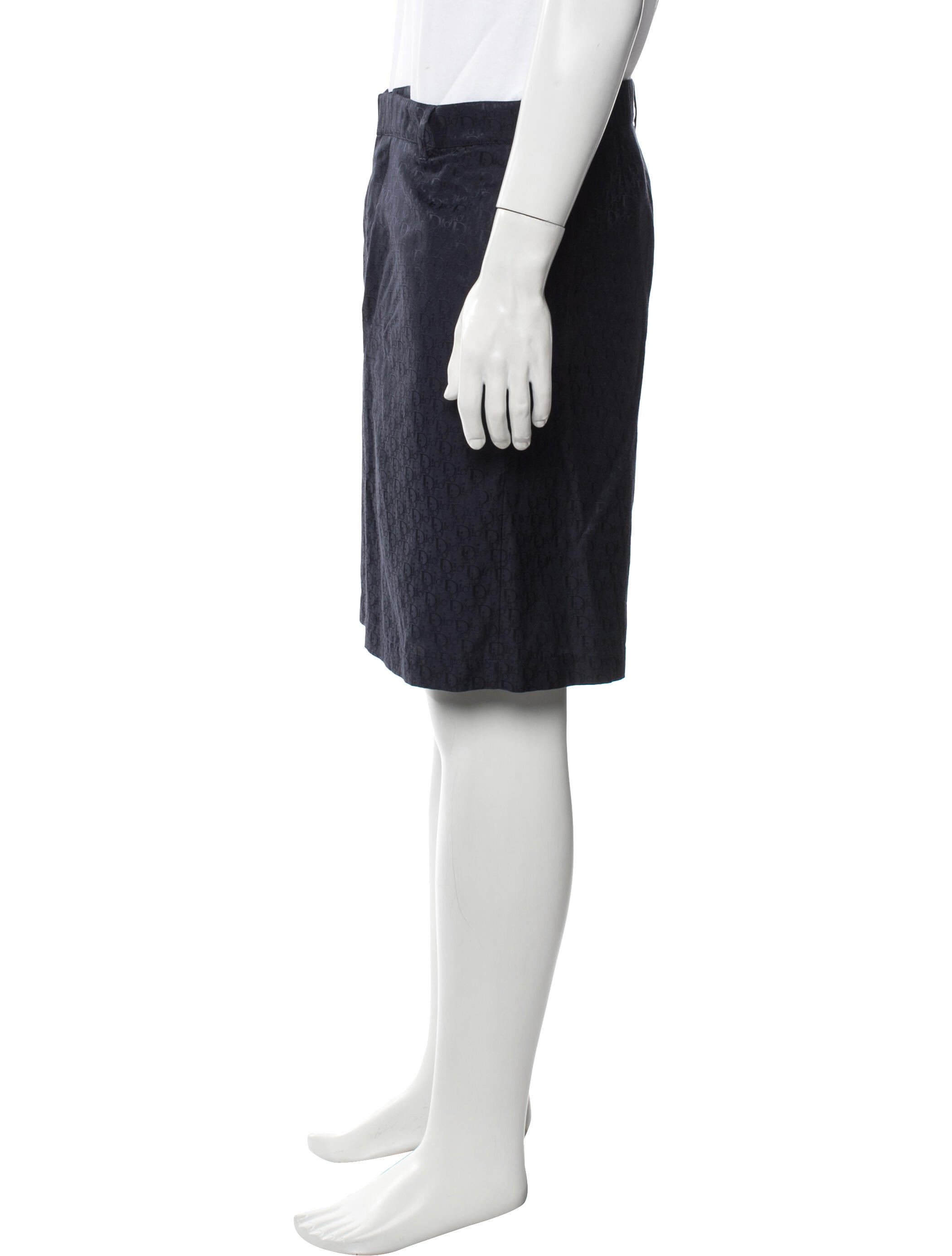 DIOR MEN Oblique Jacquard Shorts