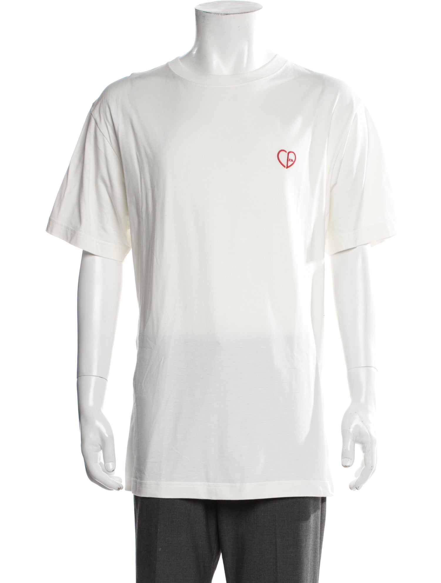 DIOR MEN 2024 CD Heart T-Shirt