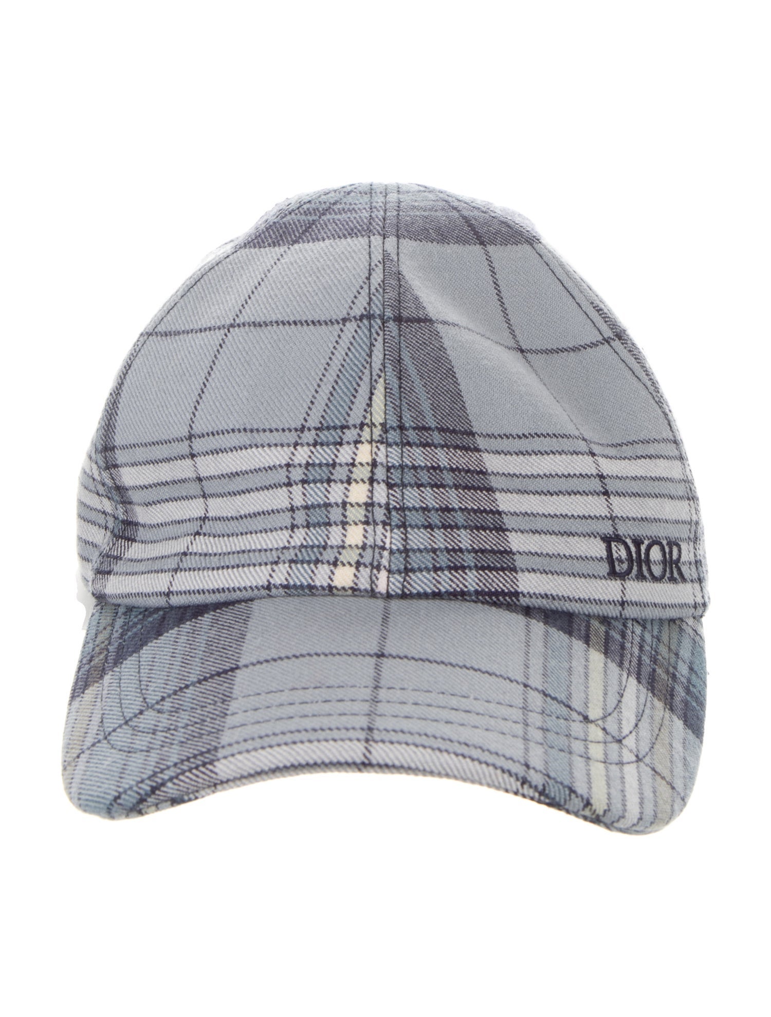 DIOR MEN Printed Wool Baseball Cap w/Tags