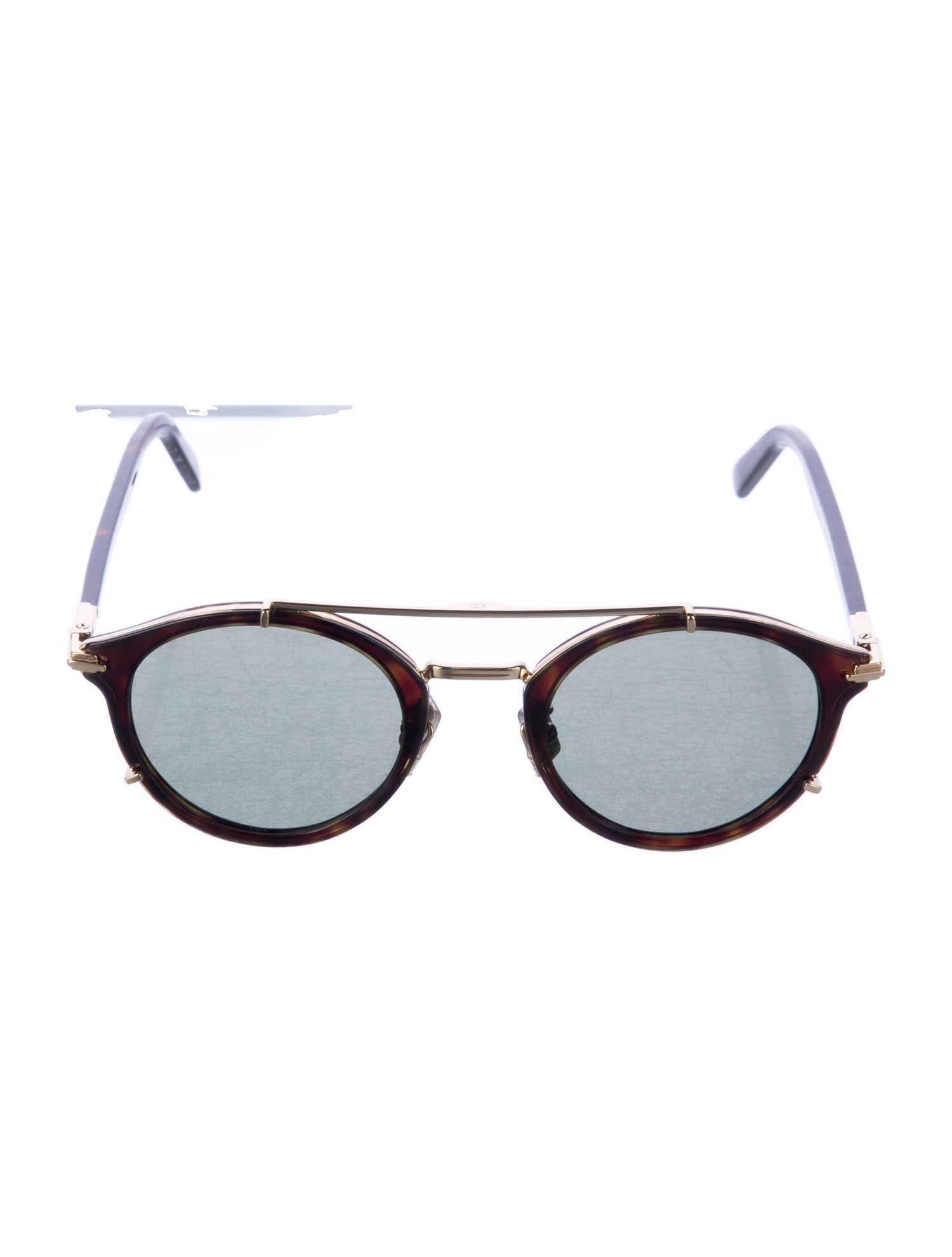 DIOR MEN Round Tinted Sunglasses