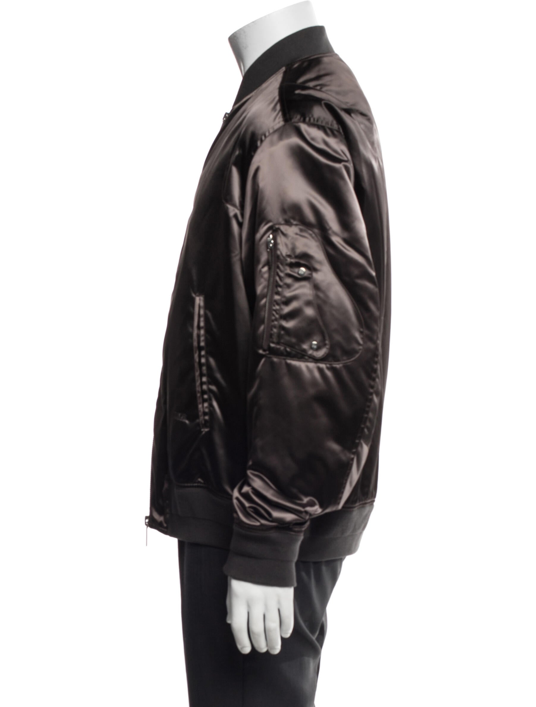 DIOR MEN 2019 Cannage Pattern Bomber Jacket