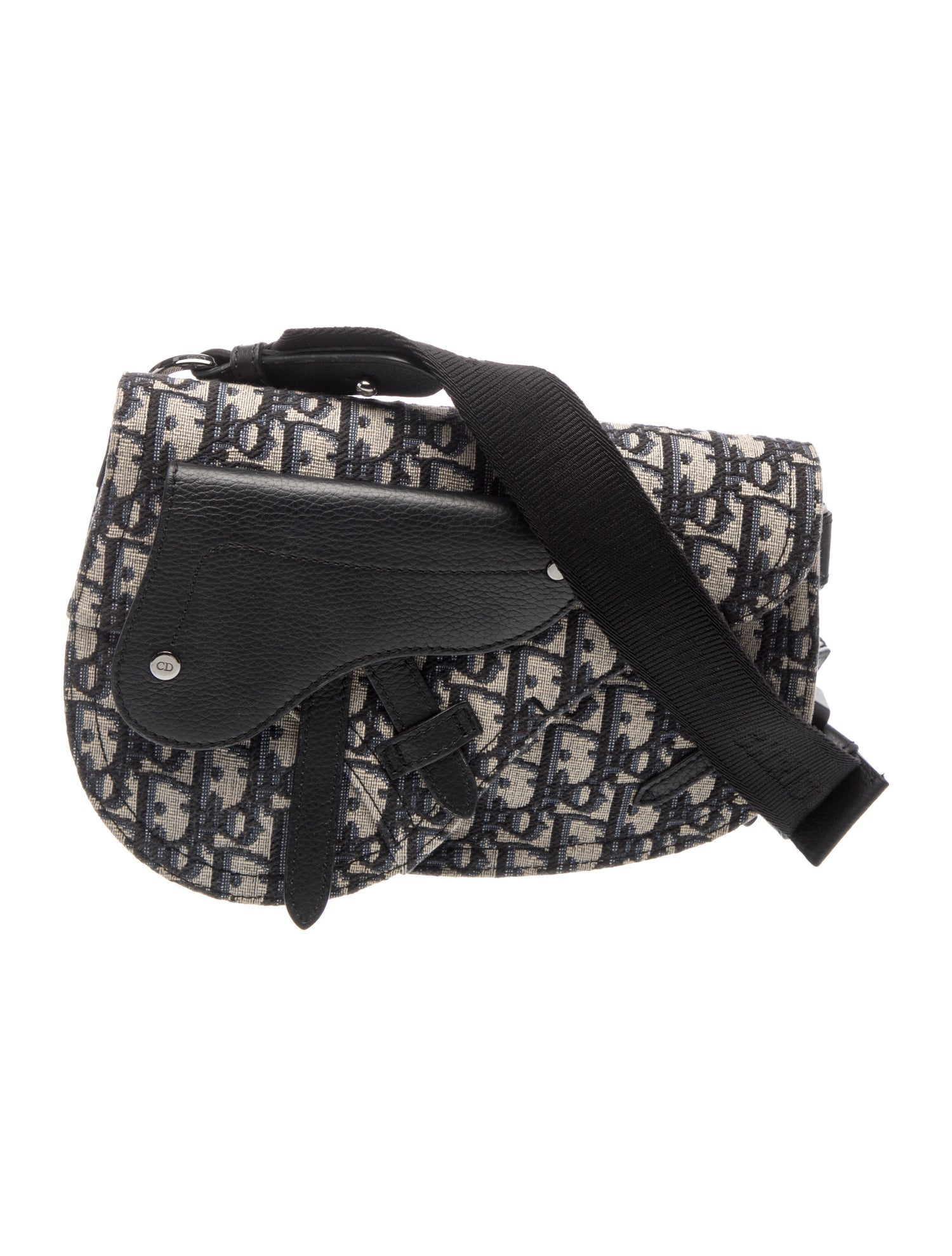 DIOR MEN Oblique Jacquard Crossbody Bag