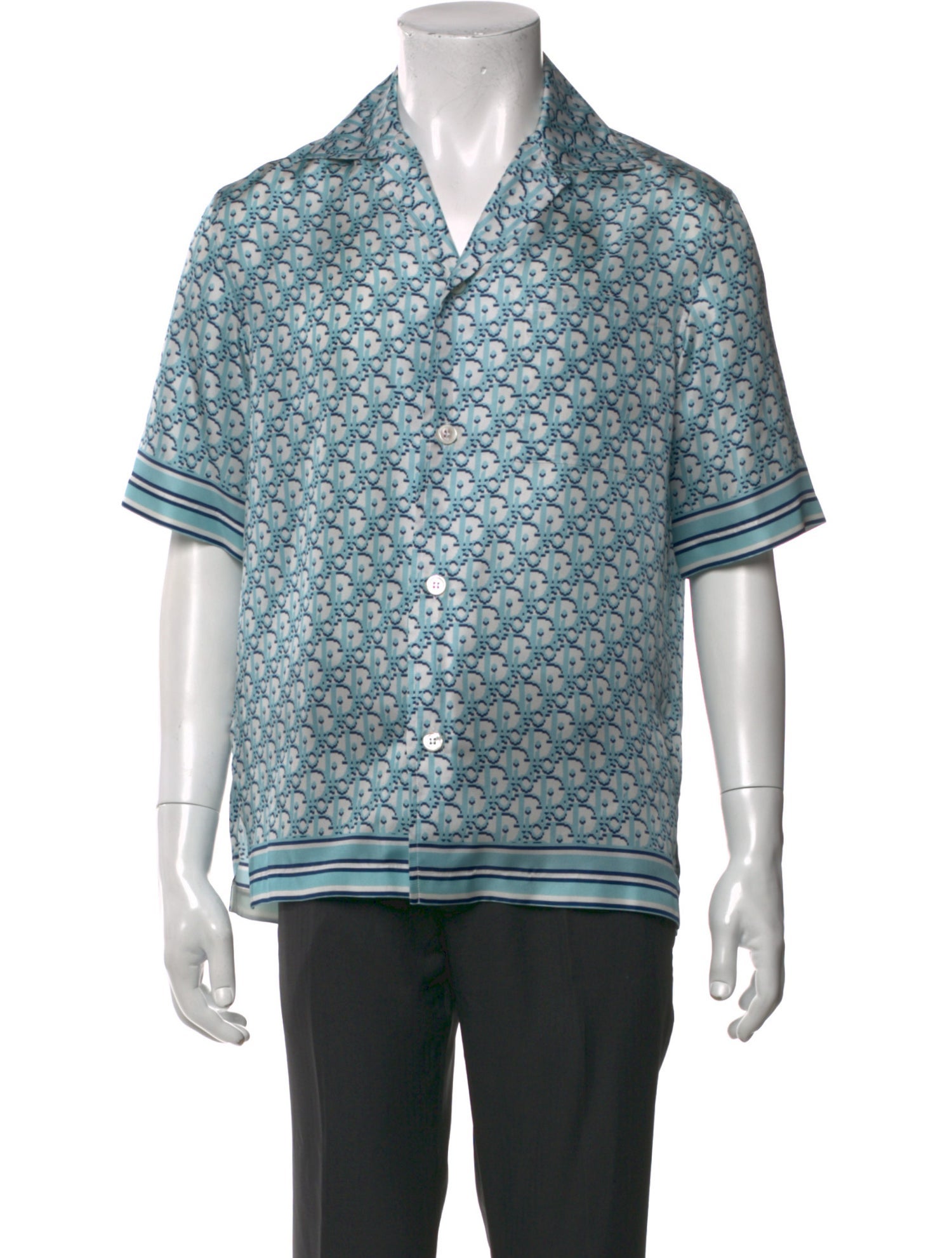 DIOR MEN 2021 Oblique Jacquard Shirt