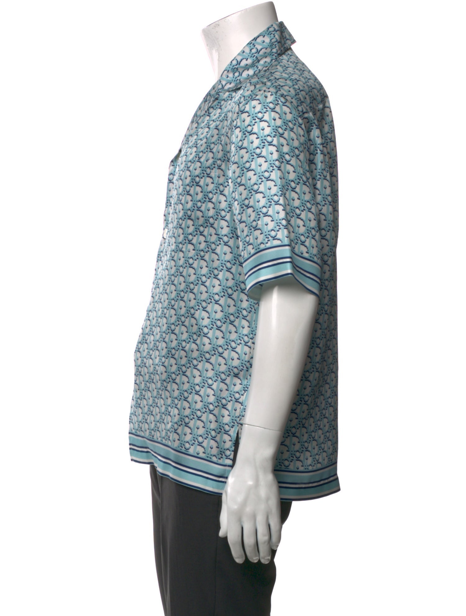 DIOR MEN 2021 Oblique Jacquard Shirt