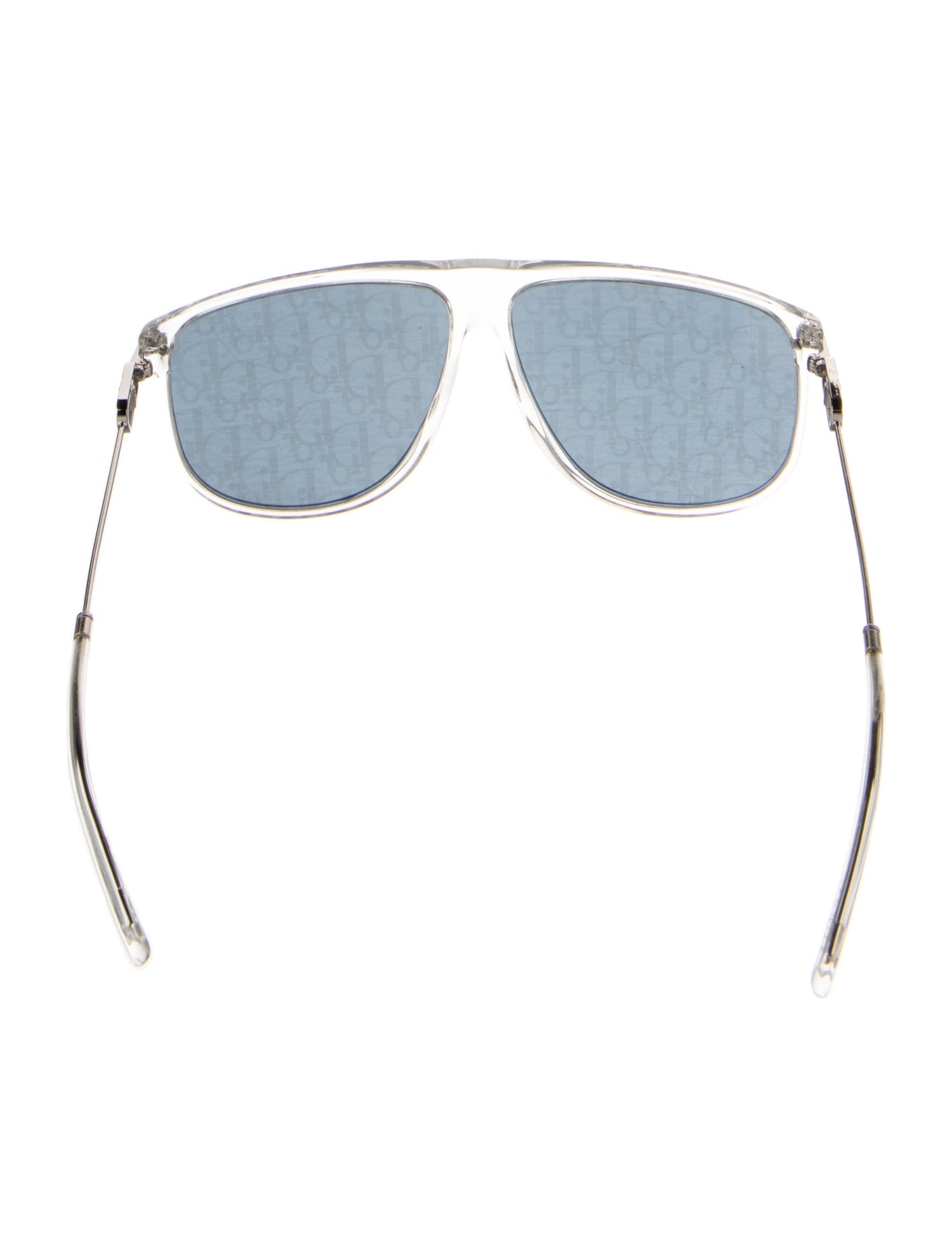DIOR MEN Oblique Jacquard Square Sunglasses