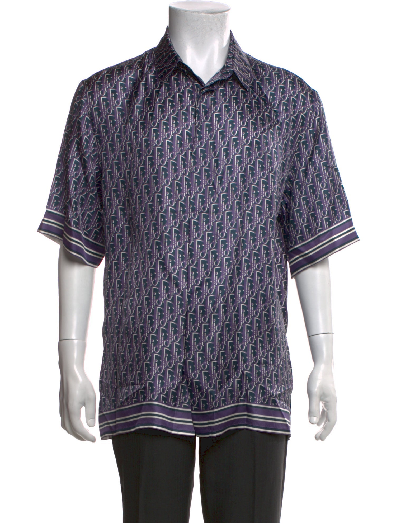DIOR MEN 2021 Oblique Jacquard Shirt