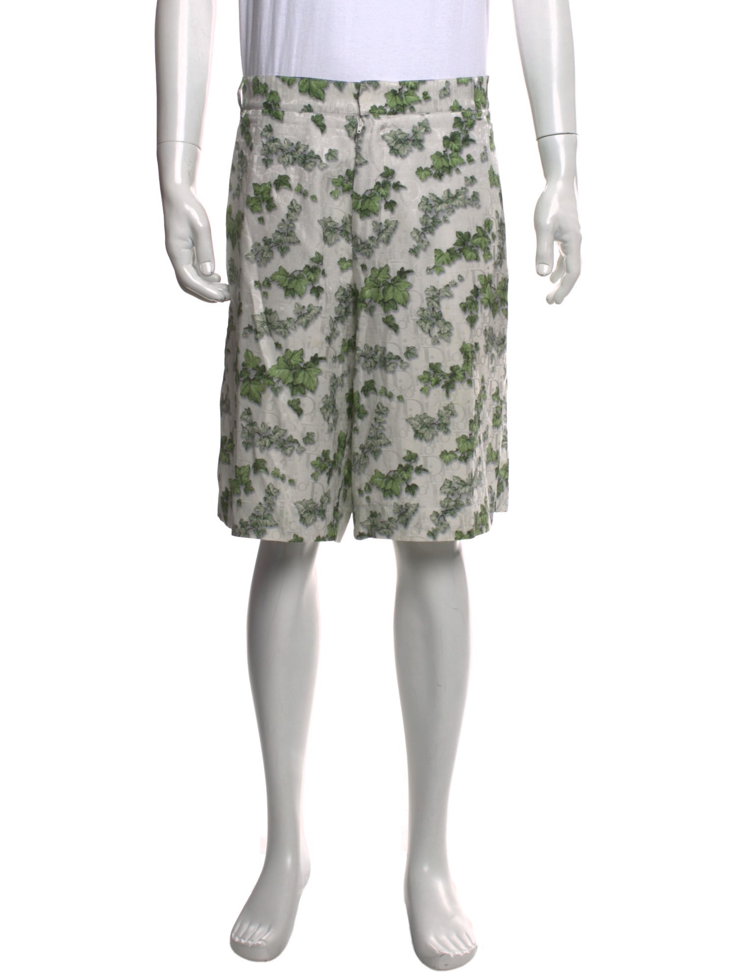 DIOR MEN Floral Print Shorts