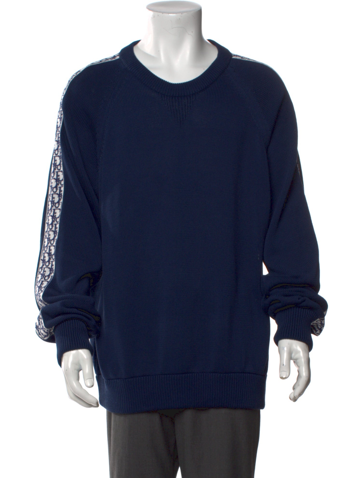 DIOR MEN 2019 Oblique Jacquard Pullover