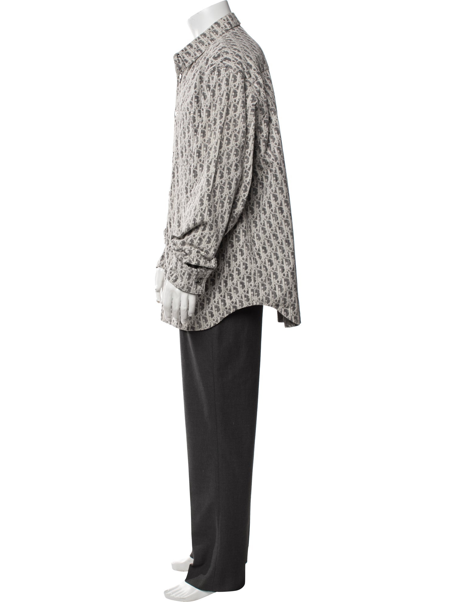 DIOR MEN 2020 Oblique Jacquard Shirt