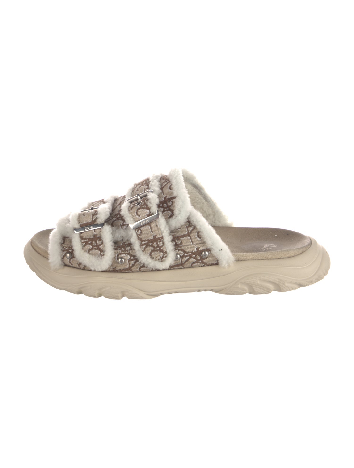 Cactus Jack Dior Jacquard Printed Slides