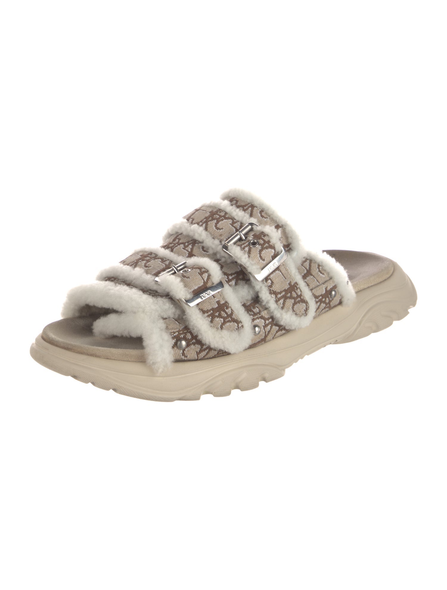 Cactus Jack Dior Jacquard Printed Slides
