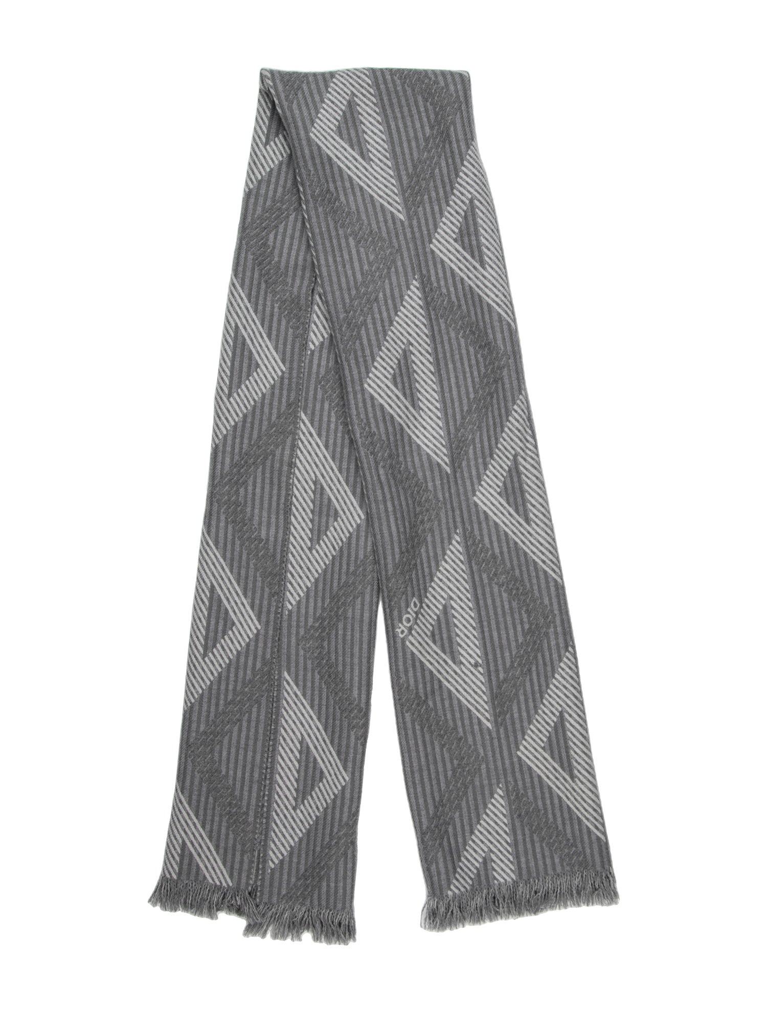 DIOR MEN Wool Printed Scarf