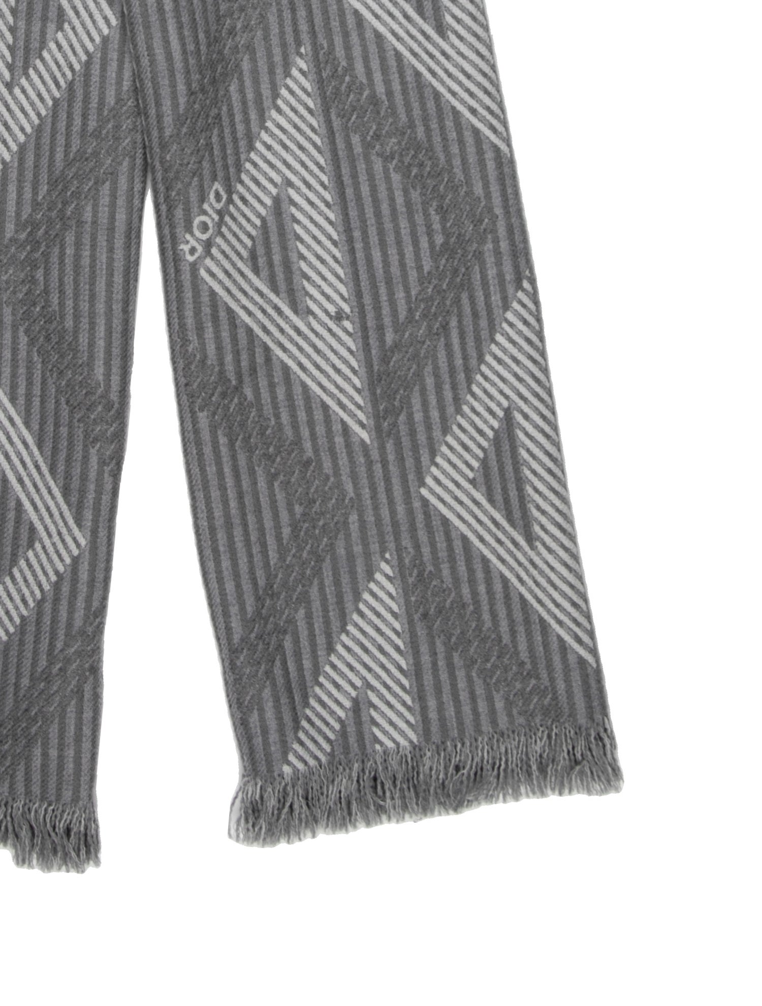 DIOR MEN Wool Printed Scarf