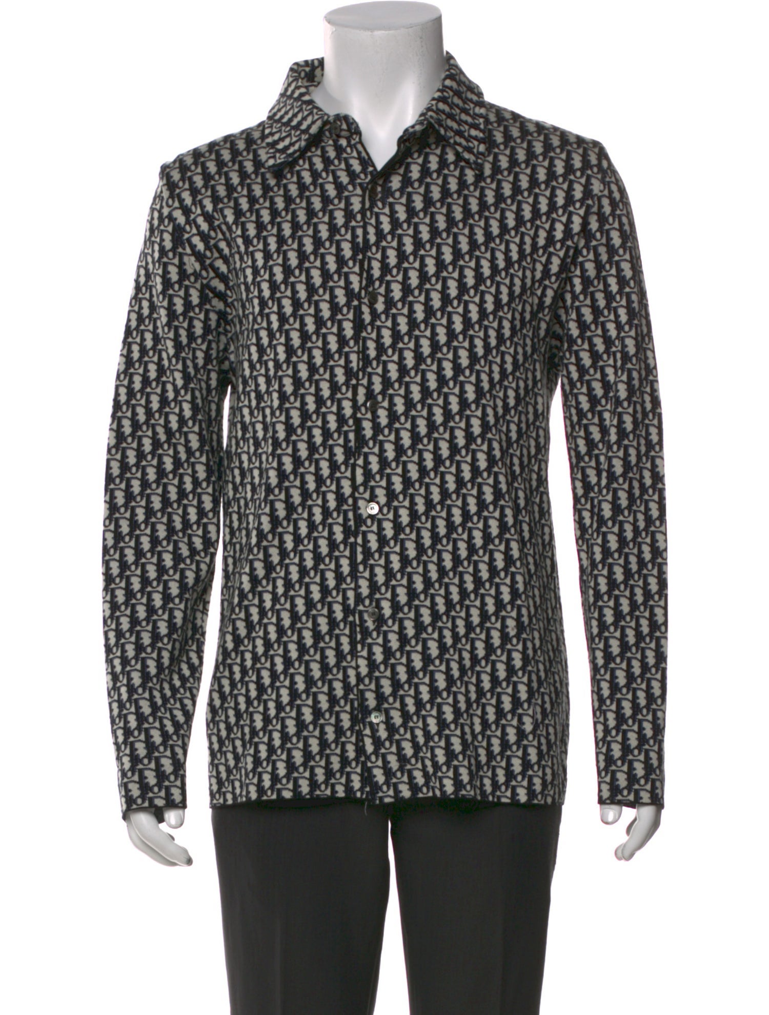 DIOR MEN 2020 Oblique Jacquard Shirt